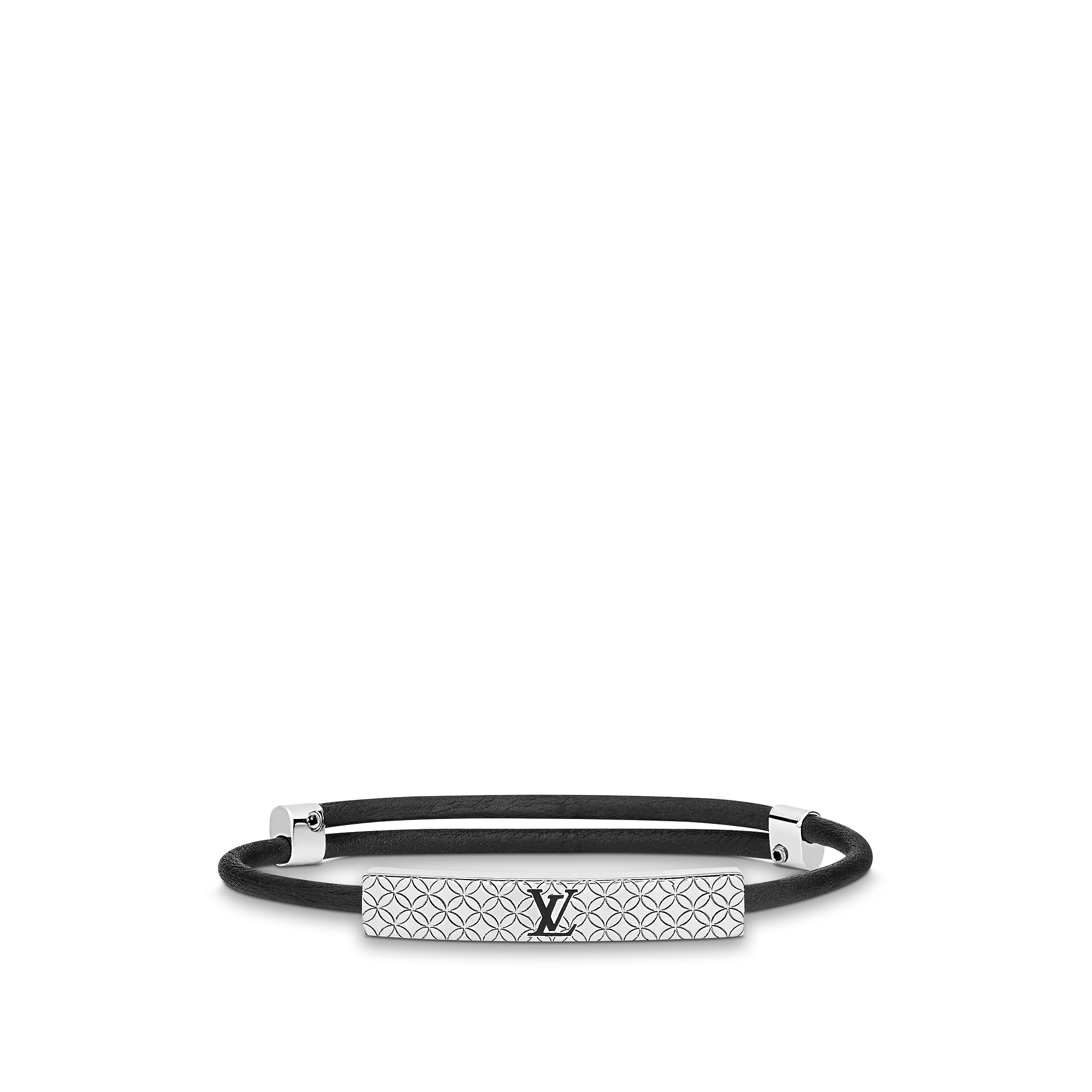 Louis Vuitton Champs Elysées Bracelet - Men - Fashion Jewelry M8332Z Black