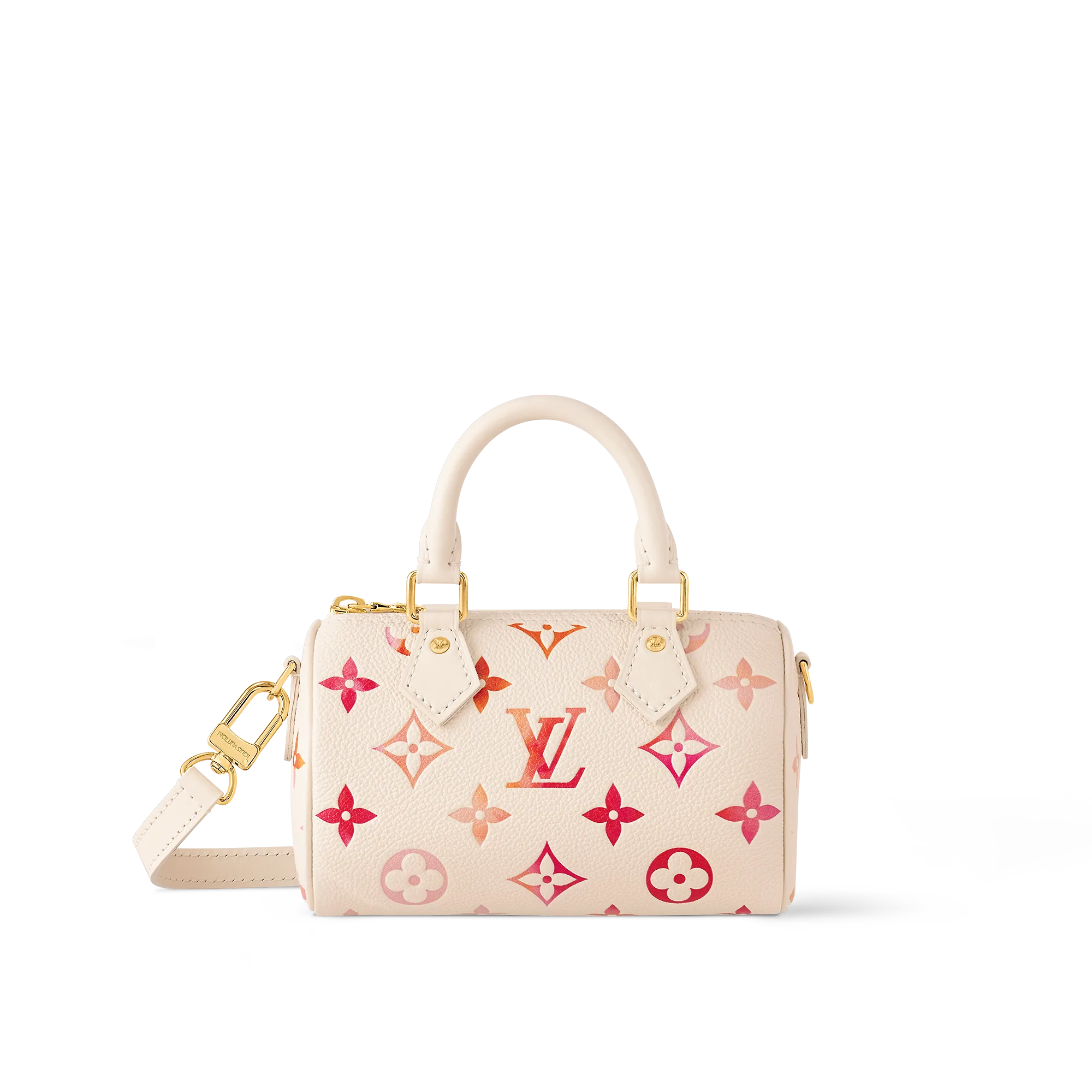 Louis Vuitton Nano Speedy Monogram Empreinte Leather - Women - Small Leather Goods M83452