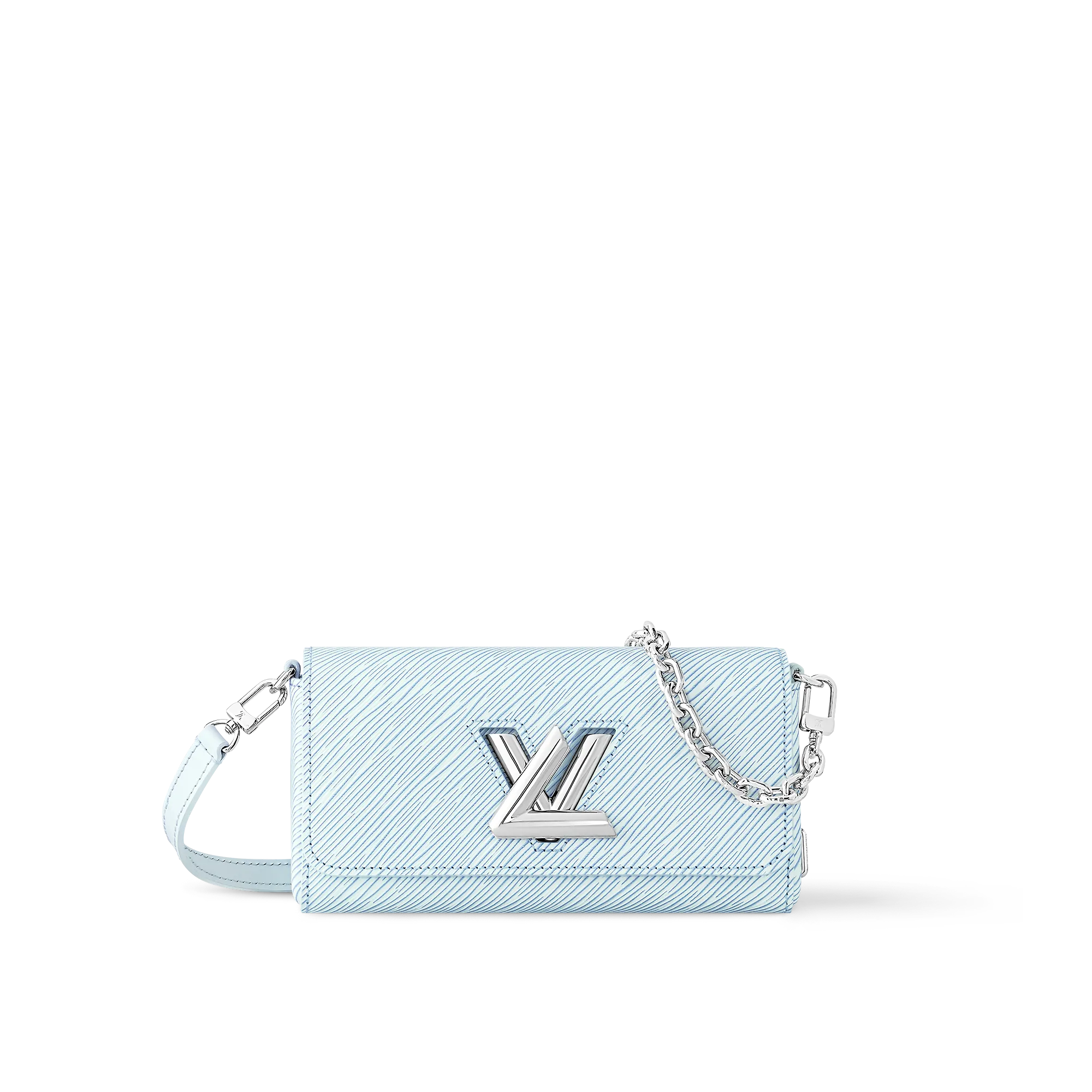 Louis Vuitton Twist West Pochette Epi Leather - Women - Small Leather Goods M83478 Ice Blue