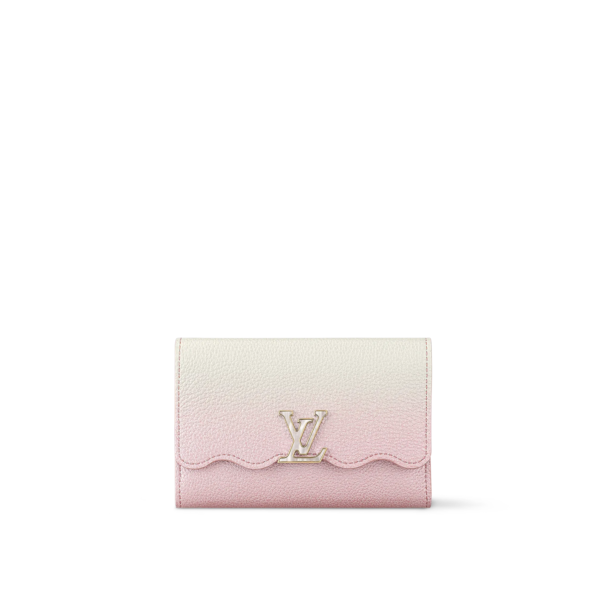 Louis Vuitton Capucines Compact Wallet Capucines - Women - Small Leather Goods M83686 Shaded Pink