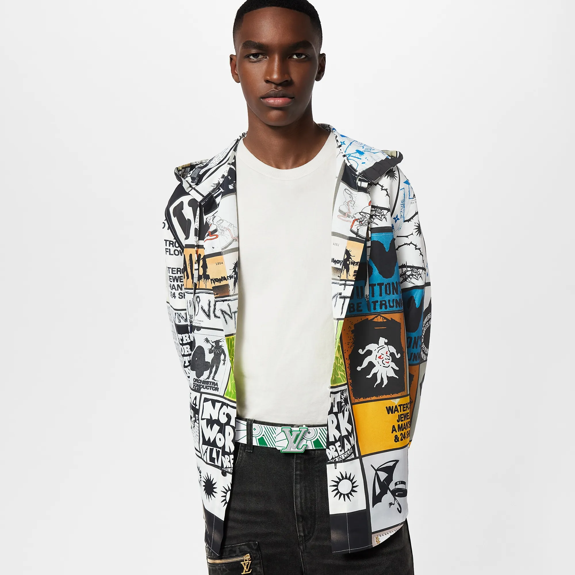 Louis Vuitton LV Imprint 40mm Reversible Belt - Men - Accessories M8392U White