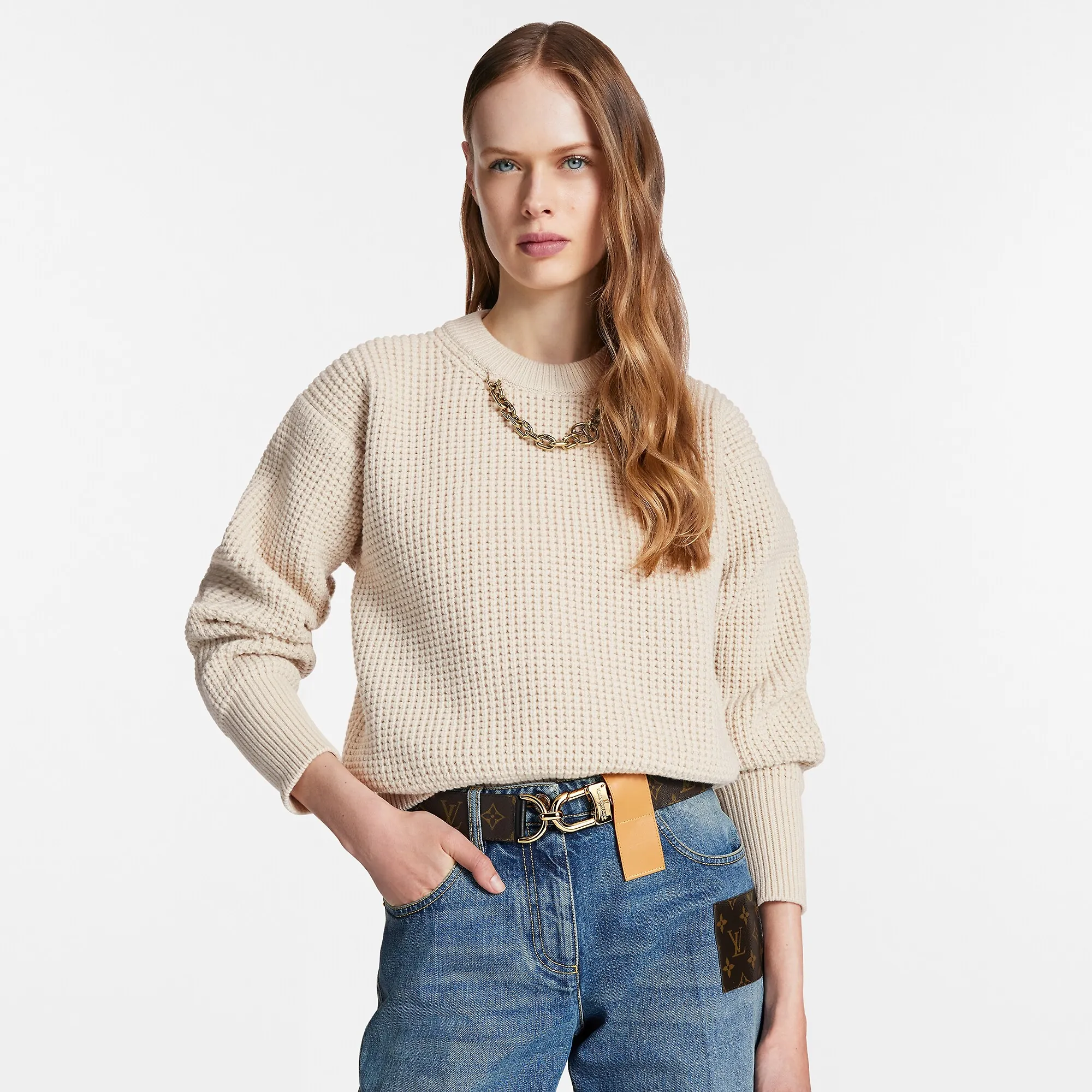 Louis Vuitton Oversized Hook 40mm Reversible Belt Monogram - Women - Accessories M8430Z