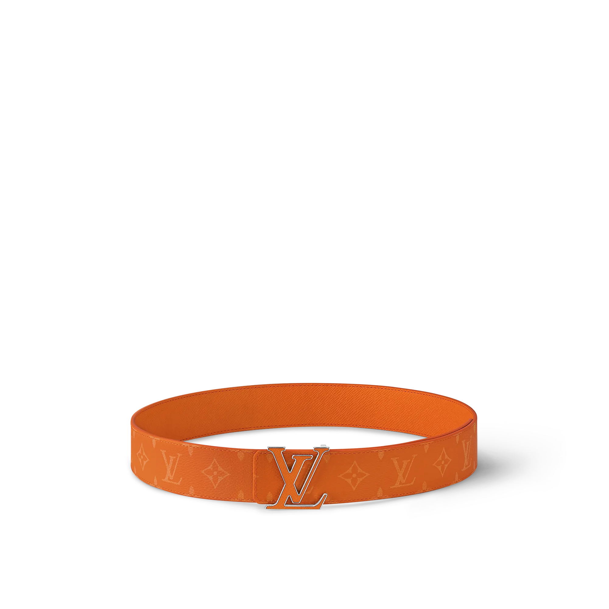 Louis Vuitton LV Initiales 40mm Reversible Belt Taigarama - Men - Accessories M8518S Orange