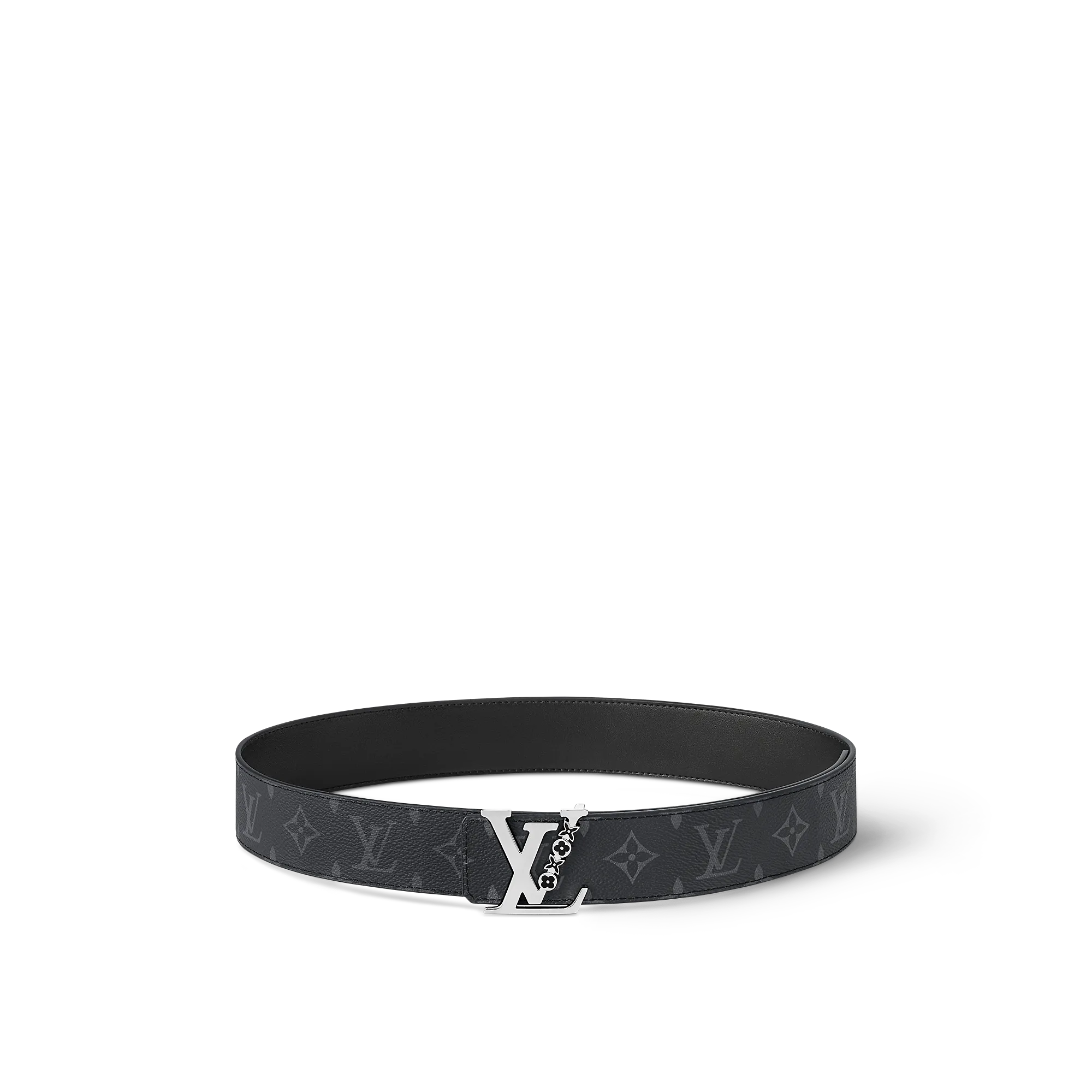 Louis Vuitton LV Party 40mm Reversible Belt Monogram Eclipse Canvas - Men - Accessories M8581U