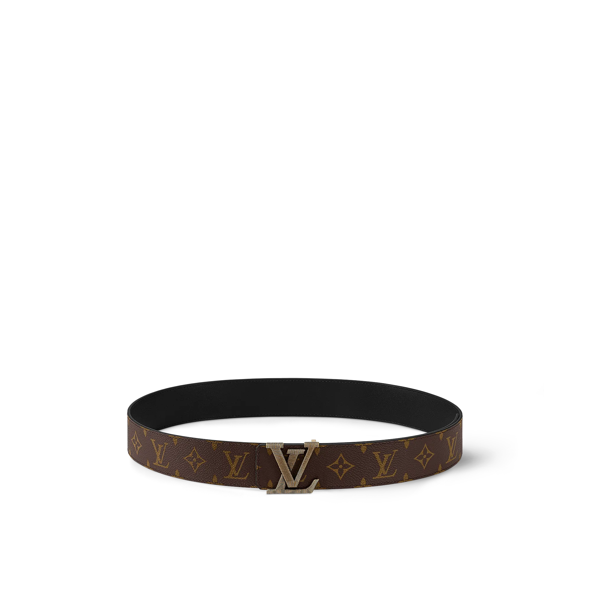 Louis Vuitton LV Stitch 40mm Reversible Belt Monogram Eclipse Canvas - Men - Accessories M8582U