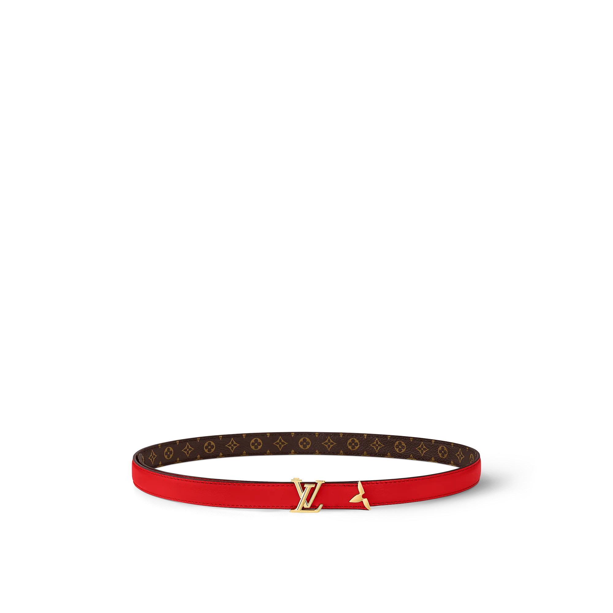 Louis Vuitton Pretty LV 20mm Reversible Belt Monogram - Women - Accessories M8622W Poppy