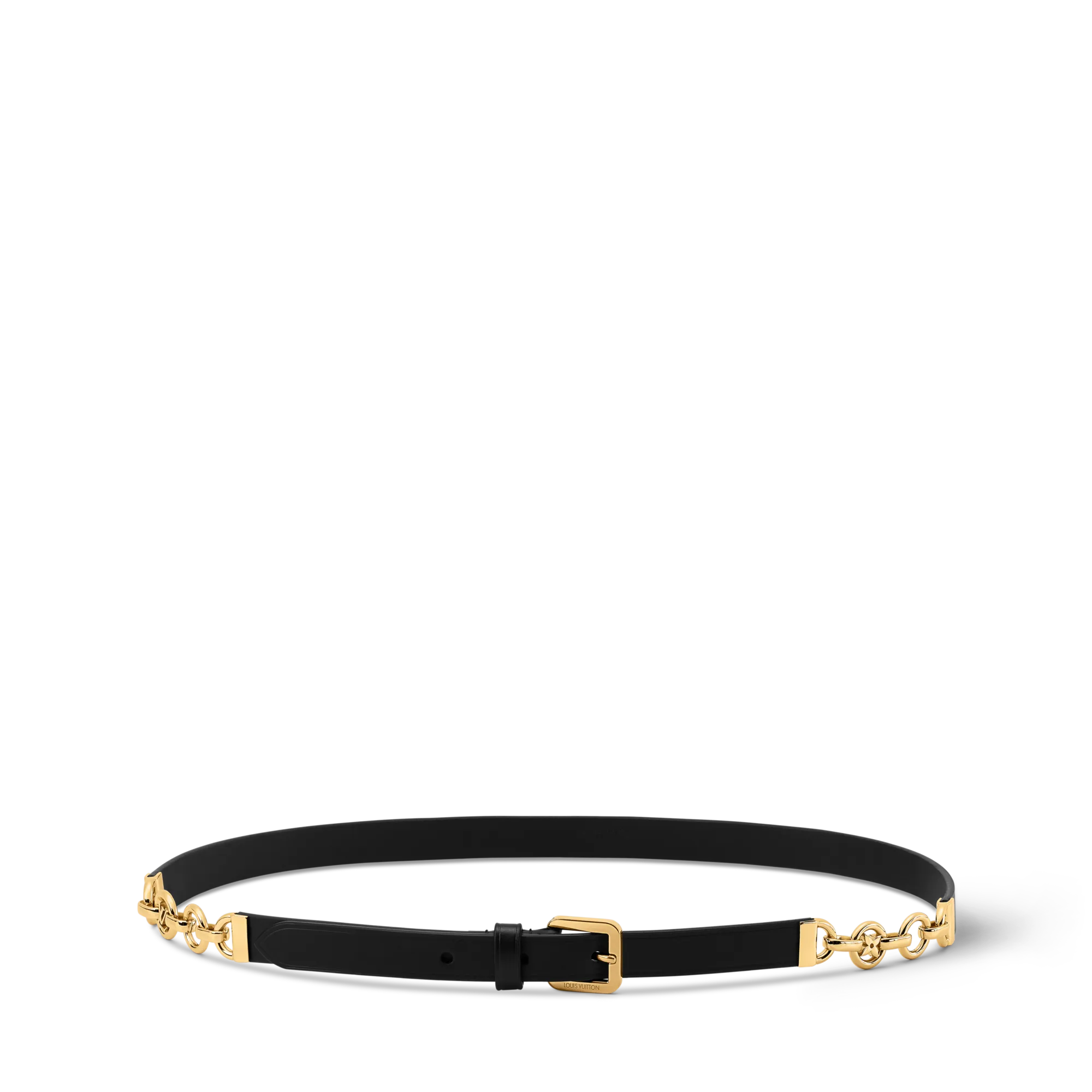 Louis Vuitton LV Circle Blossom 16mm Belt Cowhide - Women - Accessories M8654V Black