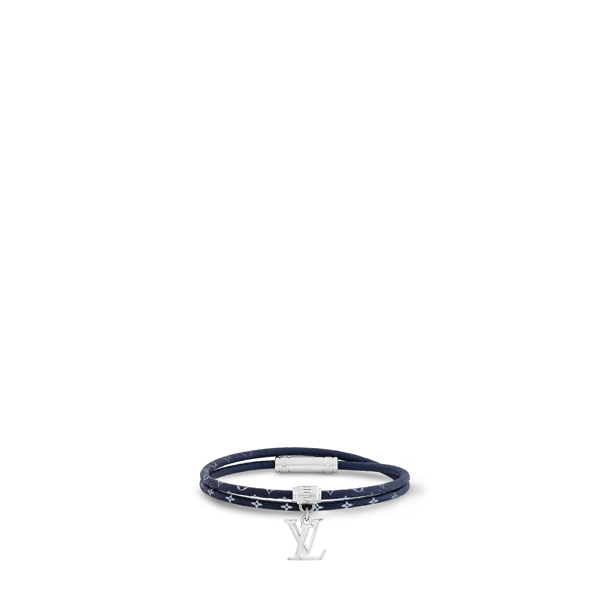 Louis Vuitton LV Gradient Bracelet - Men - Fashion Jewelry M8722E Blue