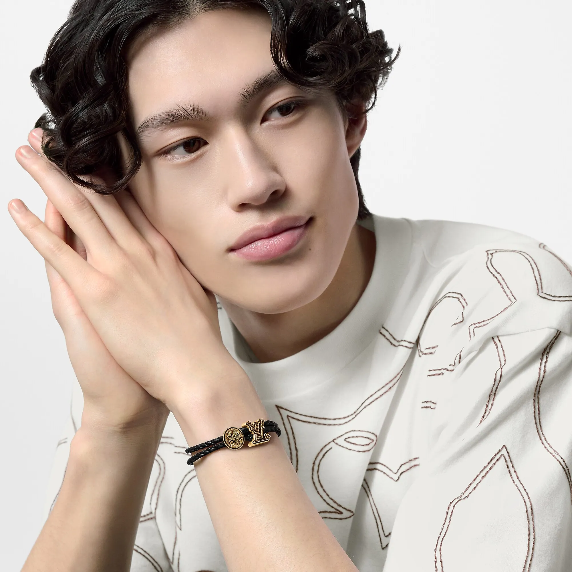 Louis Vuitton LV Rodeo Bracelet - Men - Fashion Jewelry M8735E