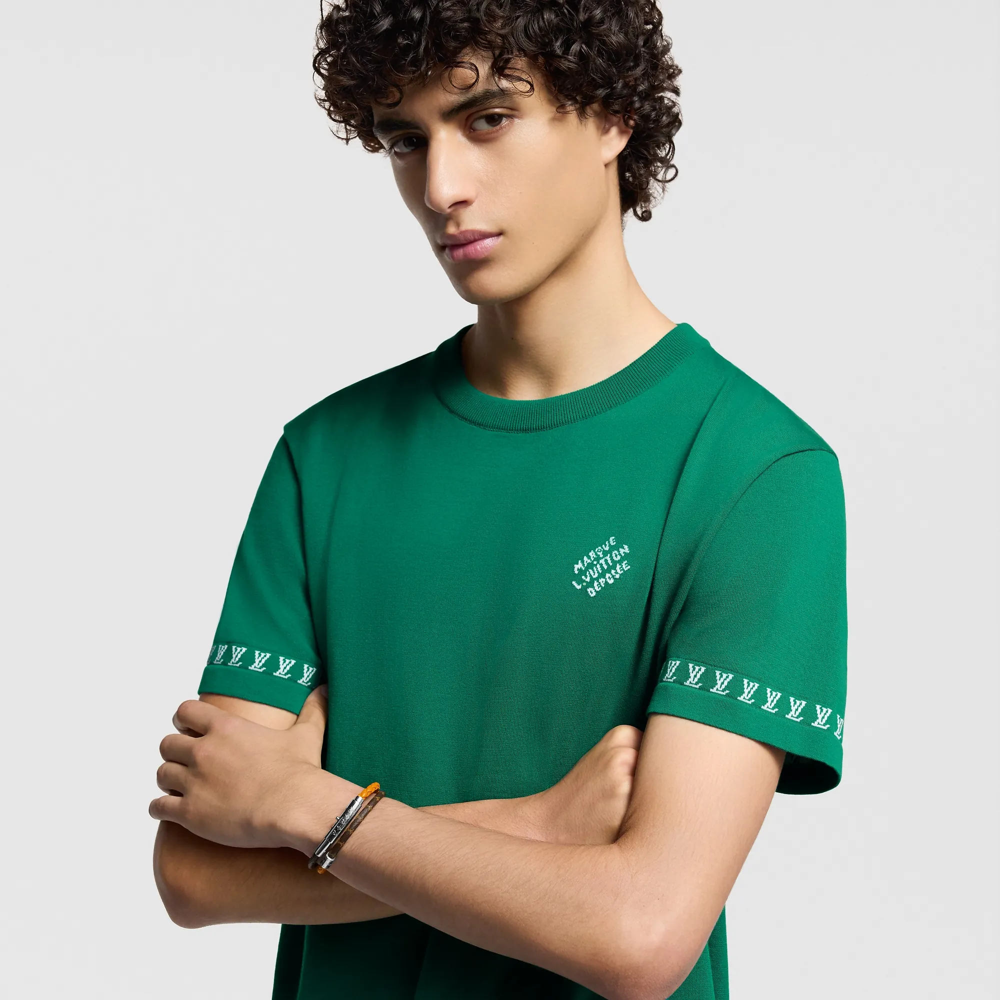 Louis Vuitton Monogram Double Spin Bracelet Monogram - Men - Fashion Jewelry M8832D Safran Yellow