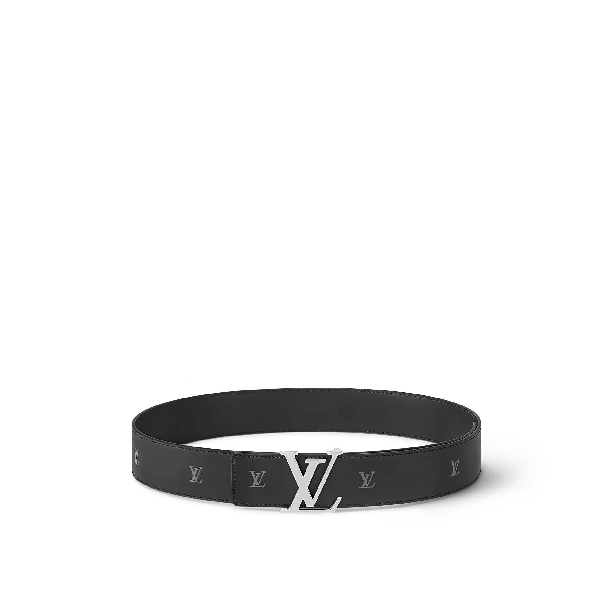 Louis Vuitton LV Initiales Blason 40mm Reversible Belt - Men - Accessories M8840U Black