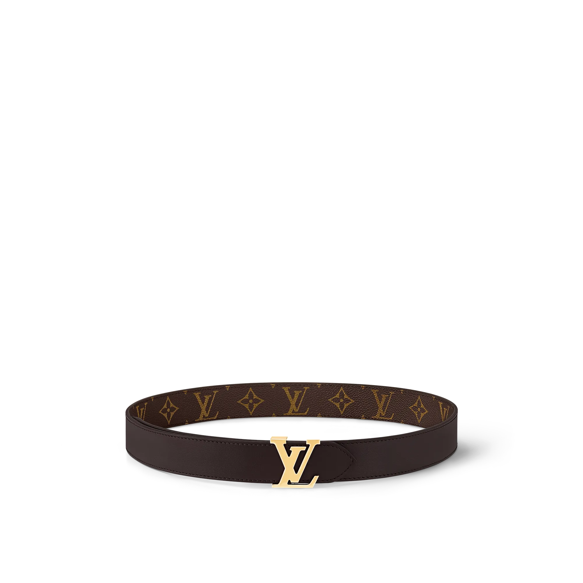 Louis Vuitton LV Initiales 30mm Reversible Belt Monogram - Women - Accessories M8868V Ebene