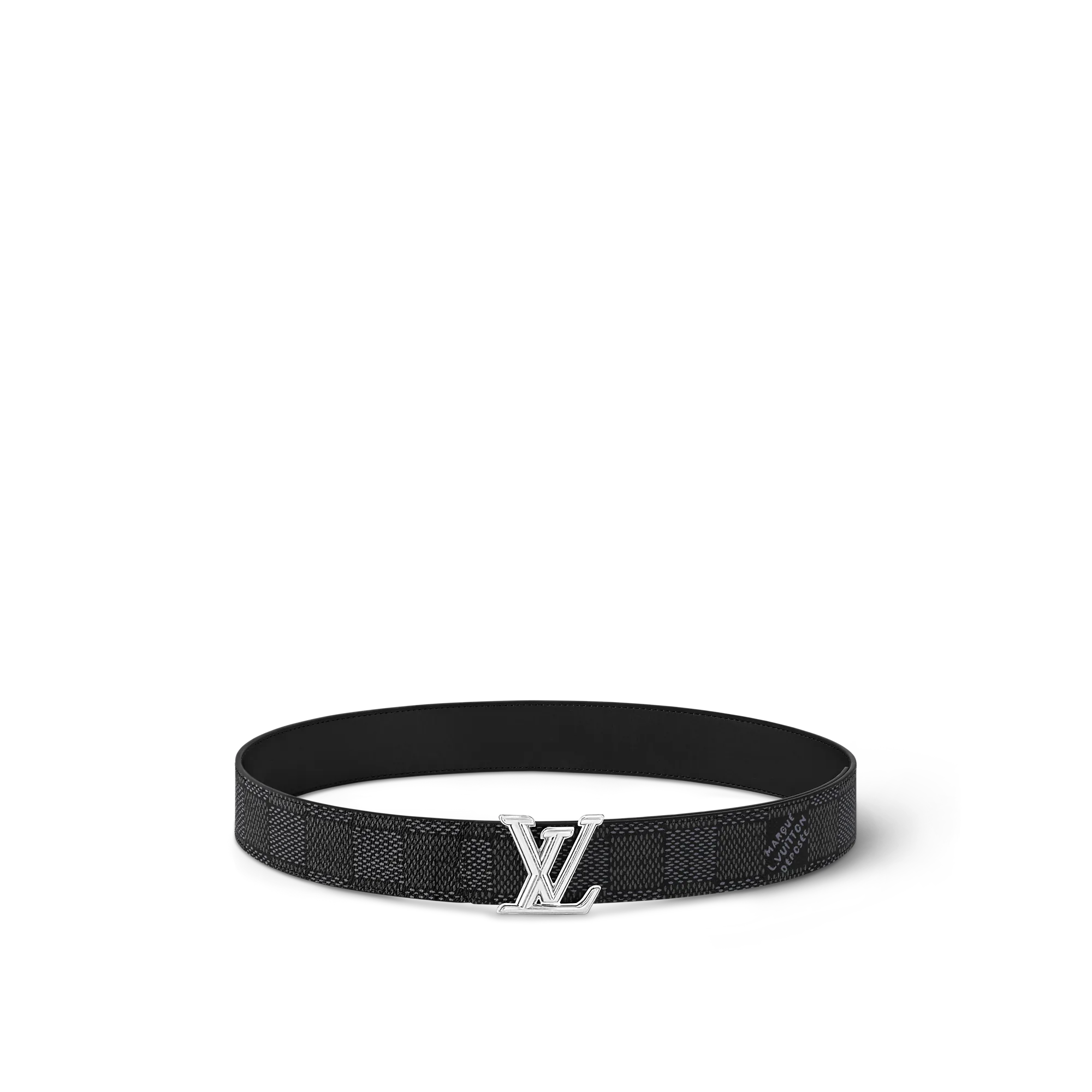 Louis Vuitton LV Dimension 40mm Reversible Belt Damier Ebene - Men - Accessories M8889U Graphite