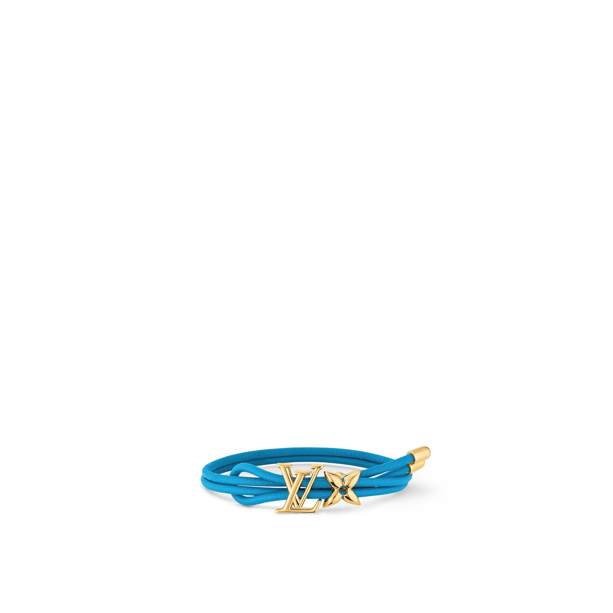 Louis Vuitton LV Bloom Bracelet Other Leathers - Women - Fashion Jewelry M8914Z Bleu Gaston