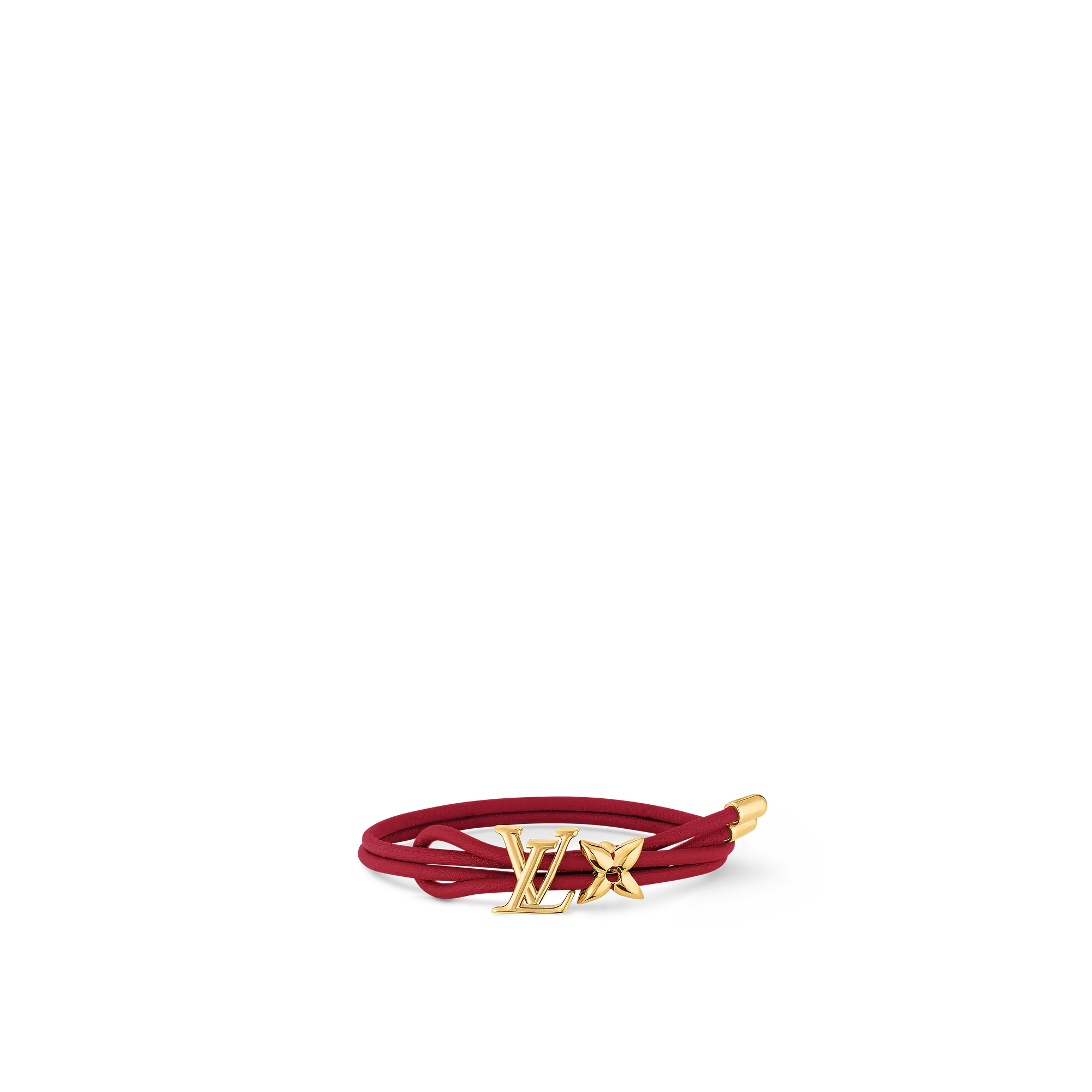 Louis Vuitton LV Bloom Bracelet Other Leathers - Women - Fashion Jewelry M8916Z Rouge Sari