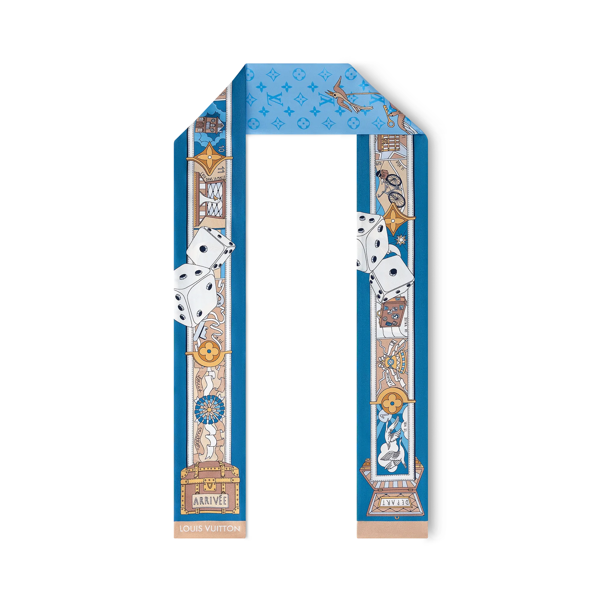 Louis Vuitton LV Journey Bandeau S00 - Women - Accessories M90664 Blue