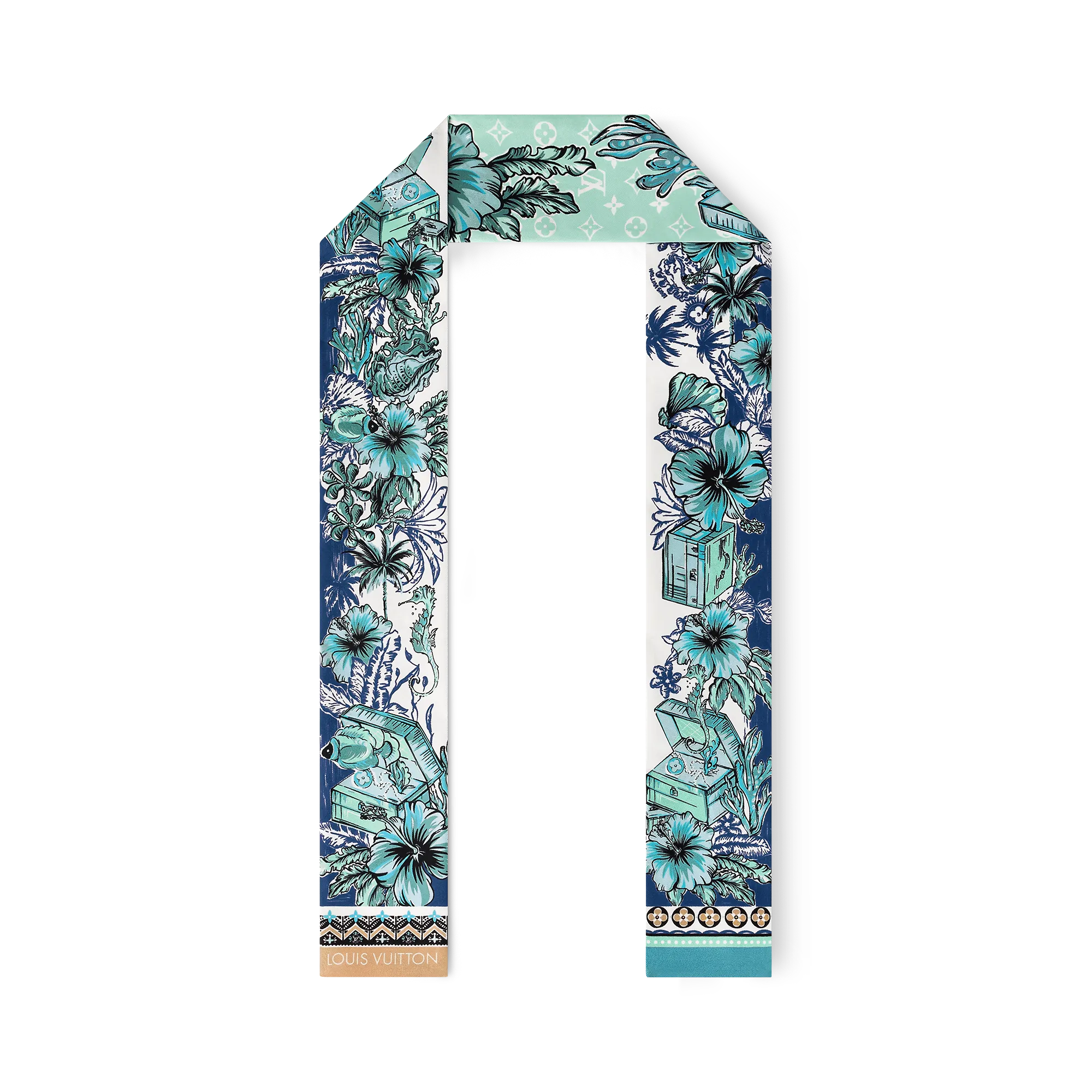 Louis Vuitton LV Island Bandeau S00 - Women - Accessories M90685 Blue