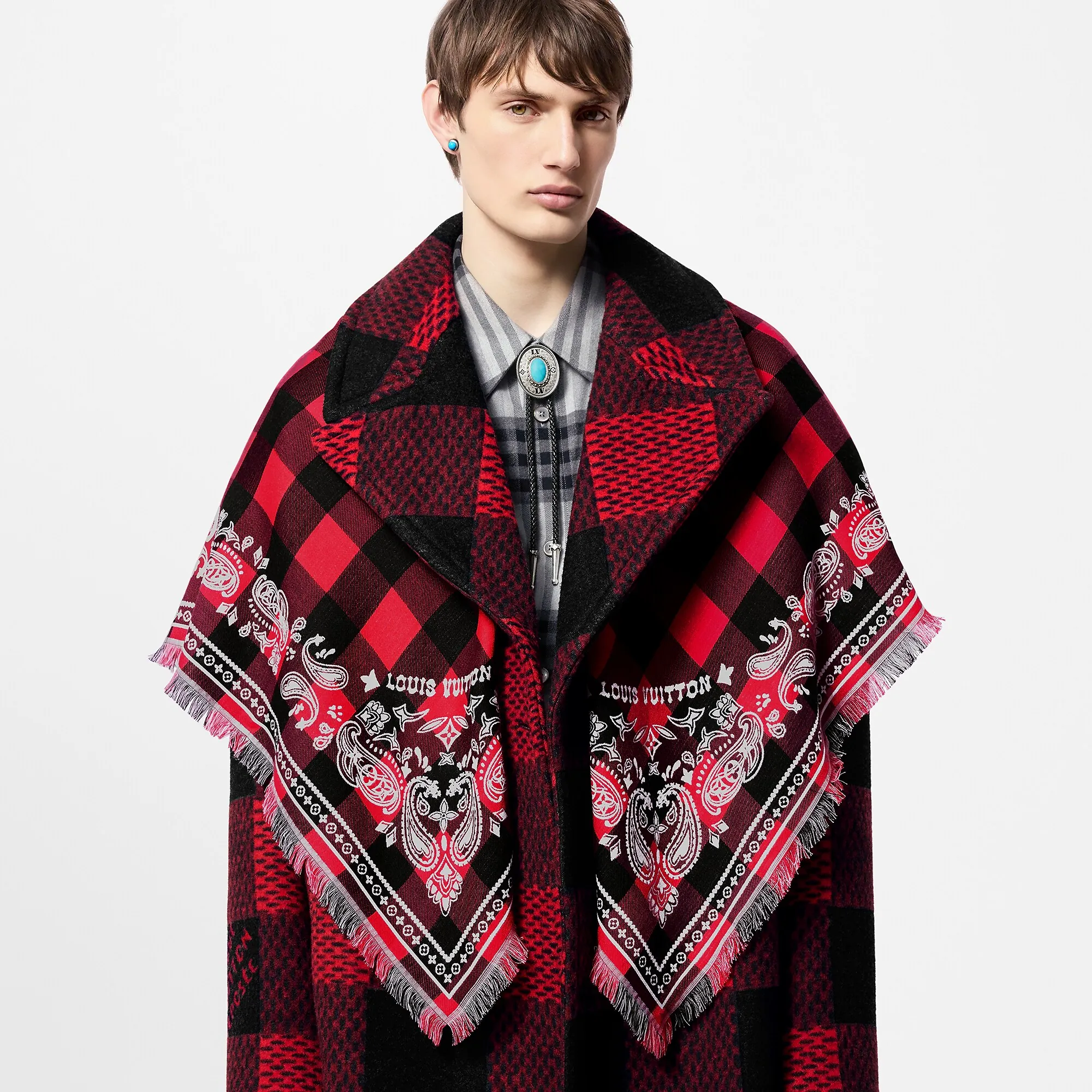 Louis Vuitton Damier Buffalo Stole S00 - Men - Accessories M90704
