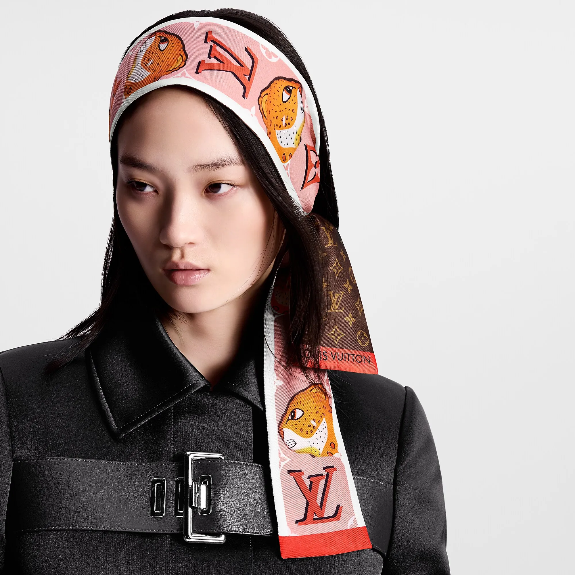 Louis Vuitton Animogram Leopard Bandeau S00 - Women - Accessories M90759