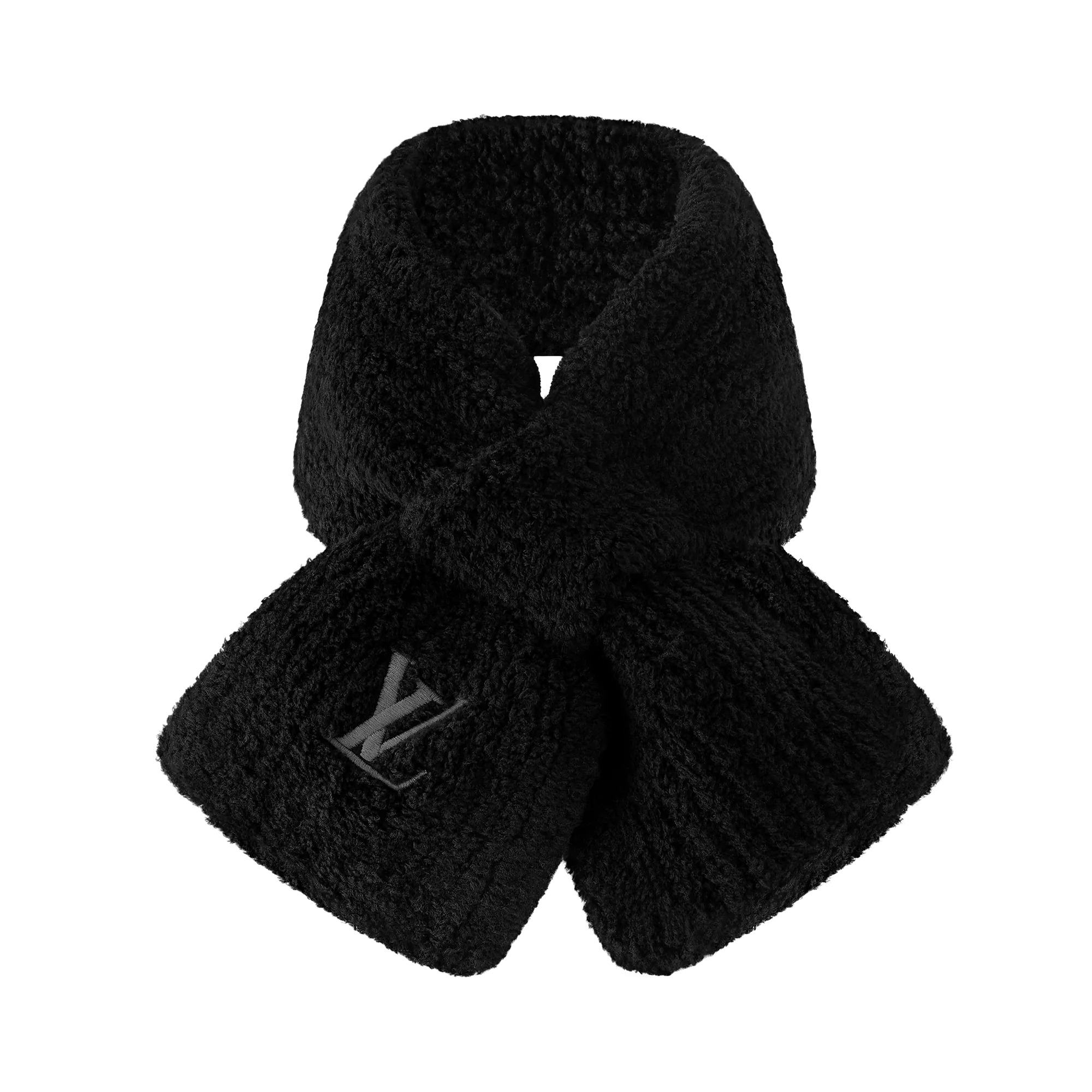 Louis Vuitton Only LV Mini Comfy Scarf S00 - Men - Accessories M90804 Black