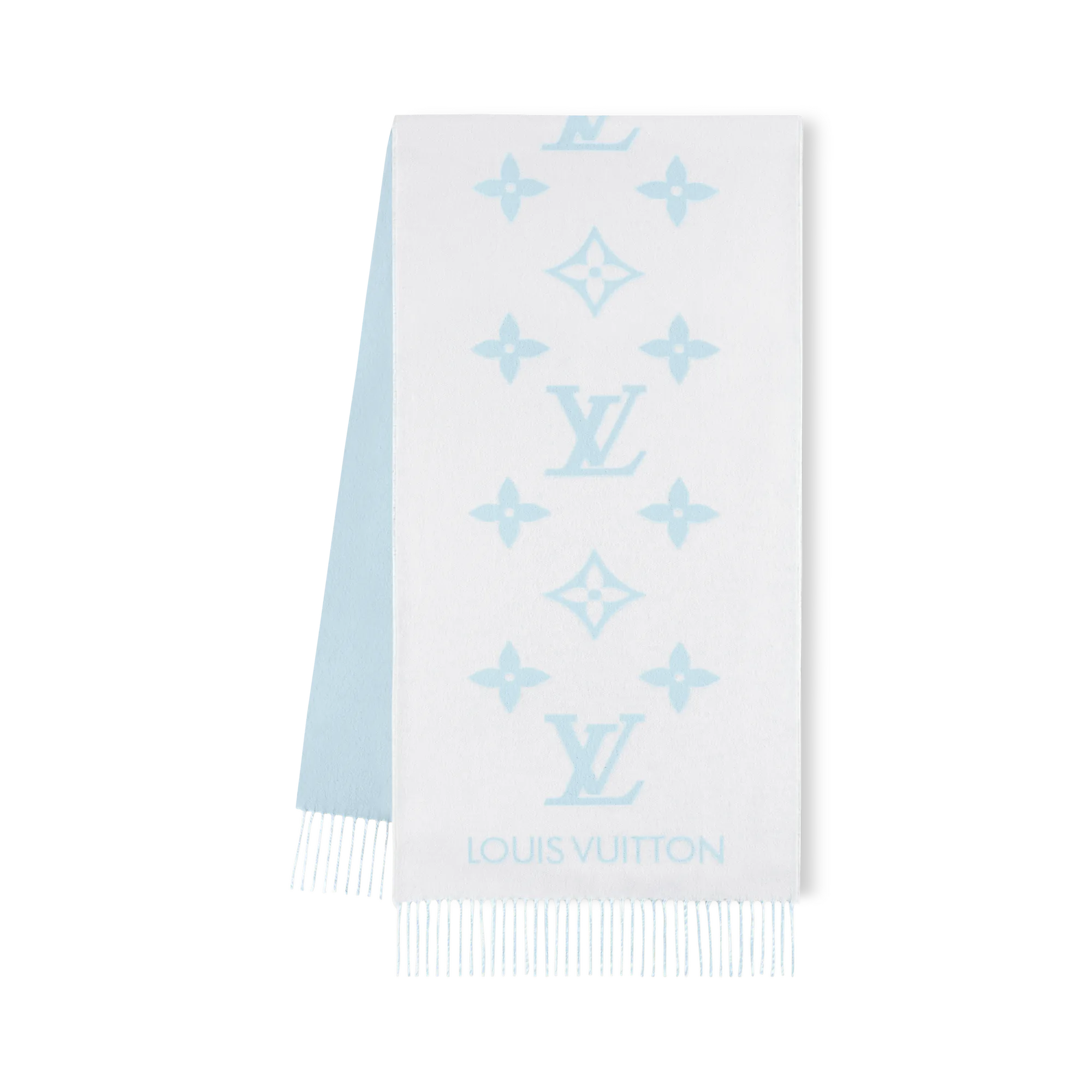 Louis Vuitton Reykjavik Scarf S00 - Women - Accessories M90896 Light Blue