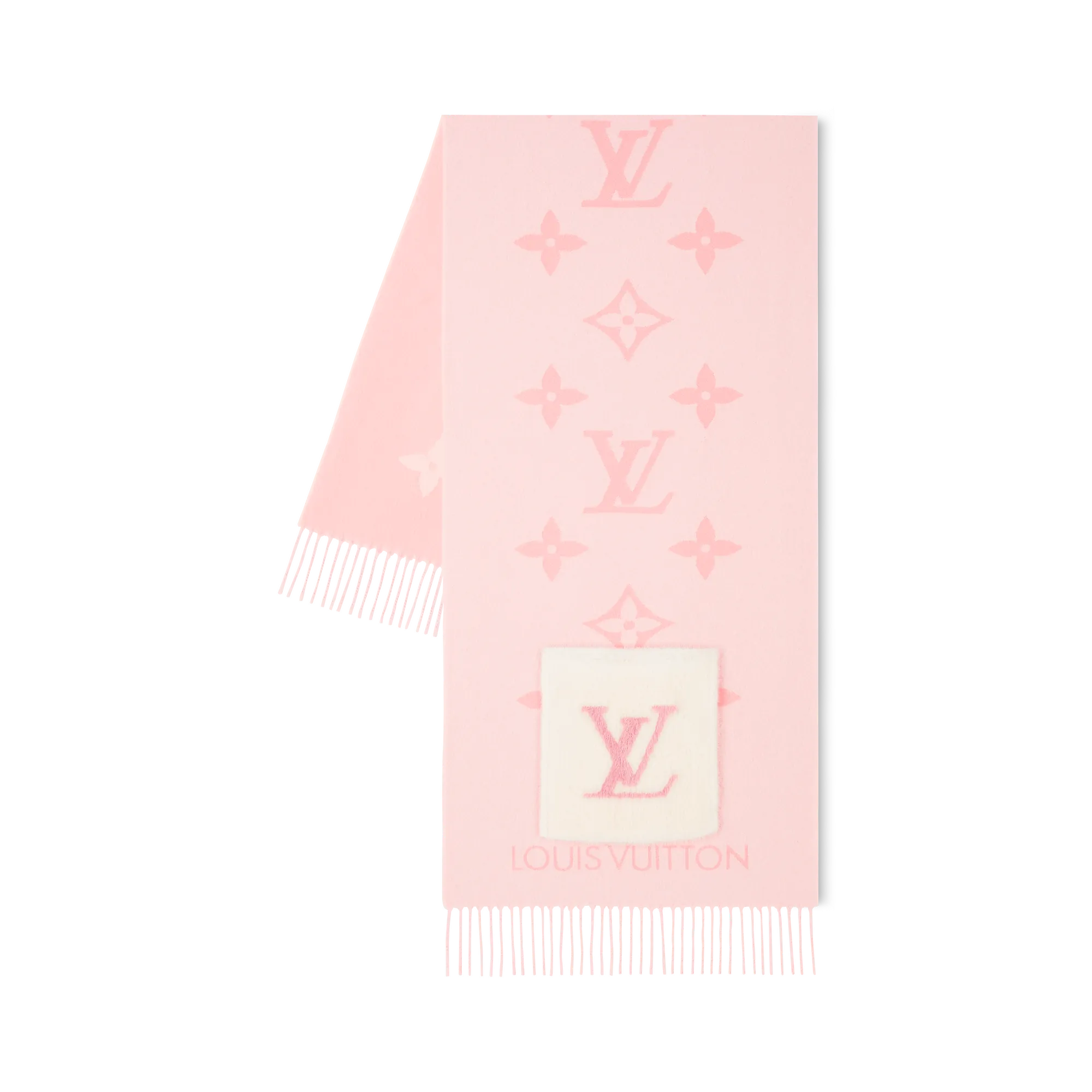Louis Vuitton Cold Reykjavik Scarf S00 - Women - Accessories M92569 Pink