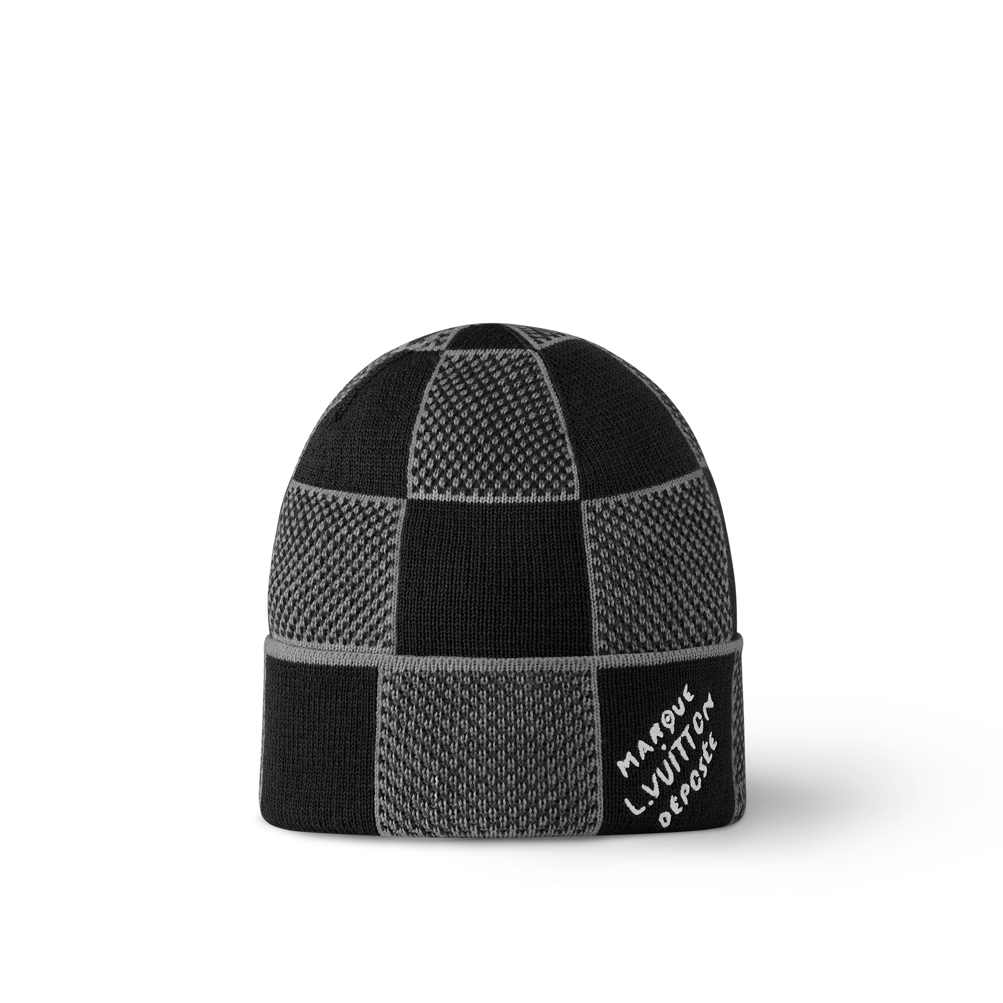 Louis Vuitton Damier Heritage Beanie S00 - Men - Accessories M92737 Black