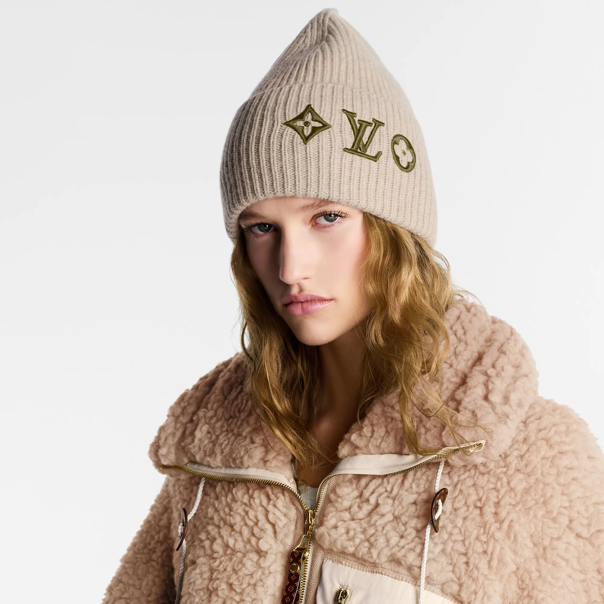 Louis Vuitton LV Headline Beanie S00 - Women - Accessories M93310 Khaki