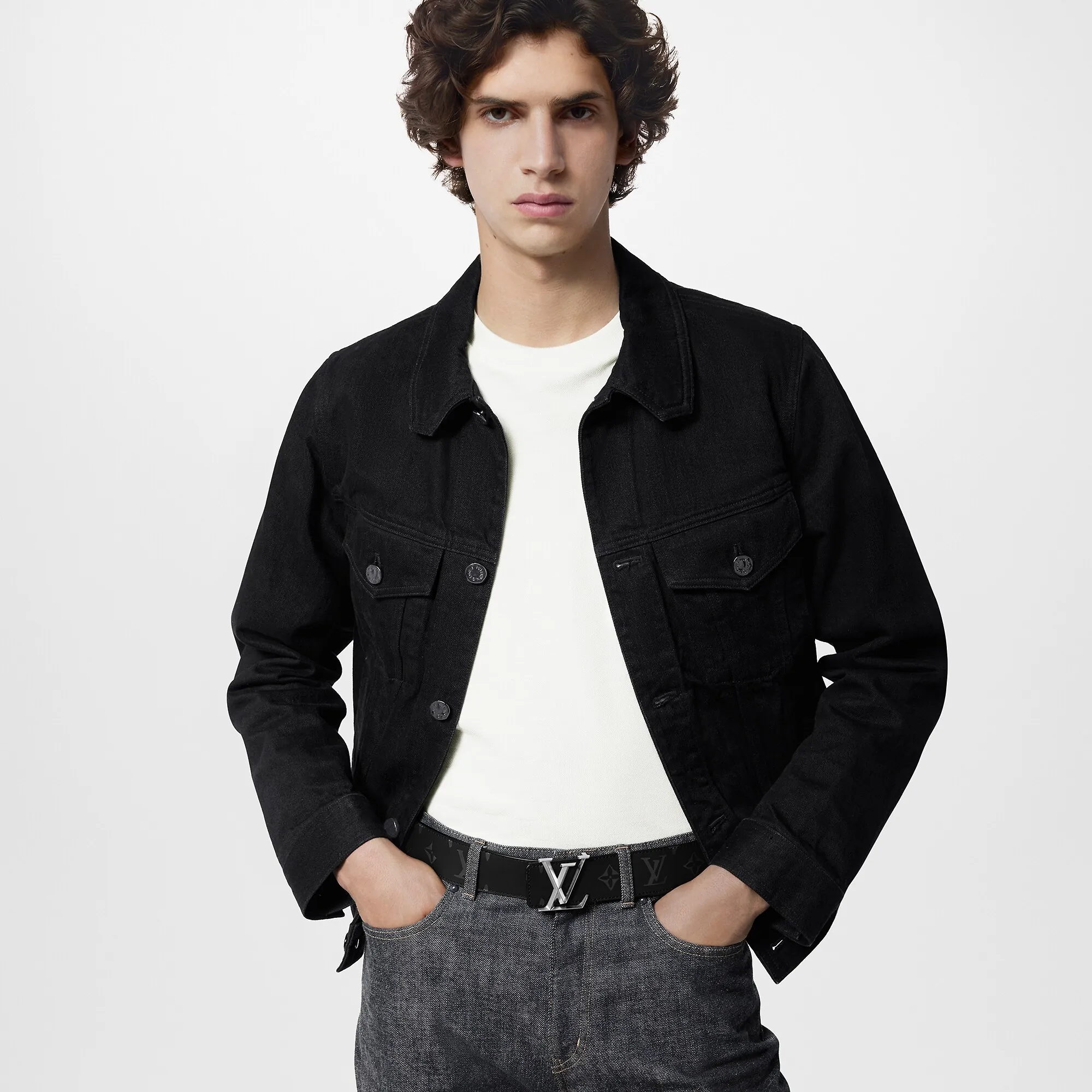 Louis Vuitton LV Pyramide 40mm Reversible Other Leathers - Men - Accessories M9346U