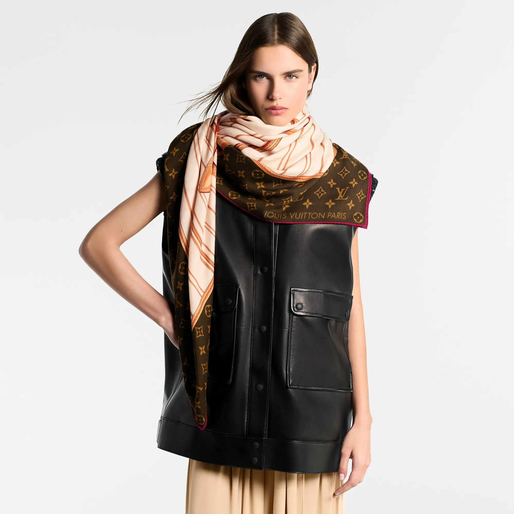 Louis Vuitton My Neverfull Shawl S00 - Women - Accessories M94889