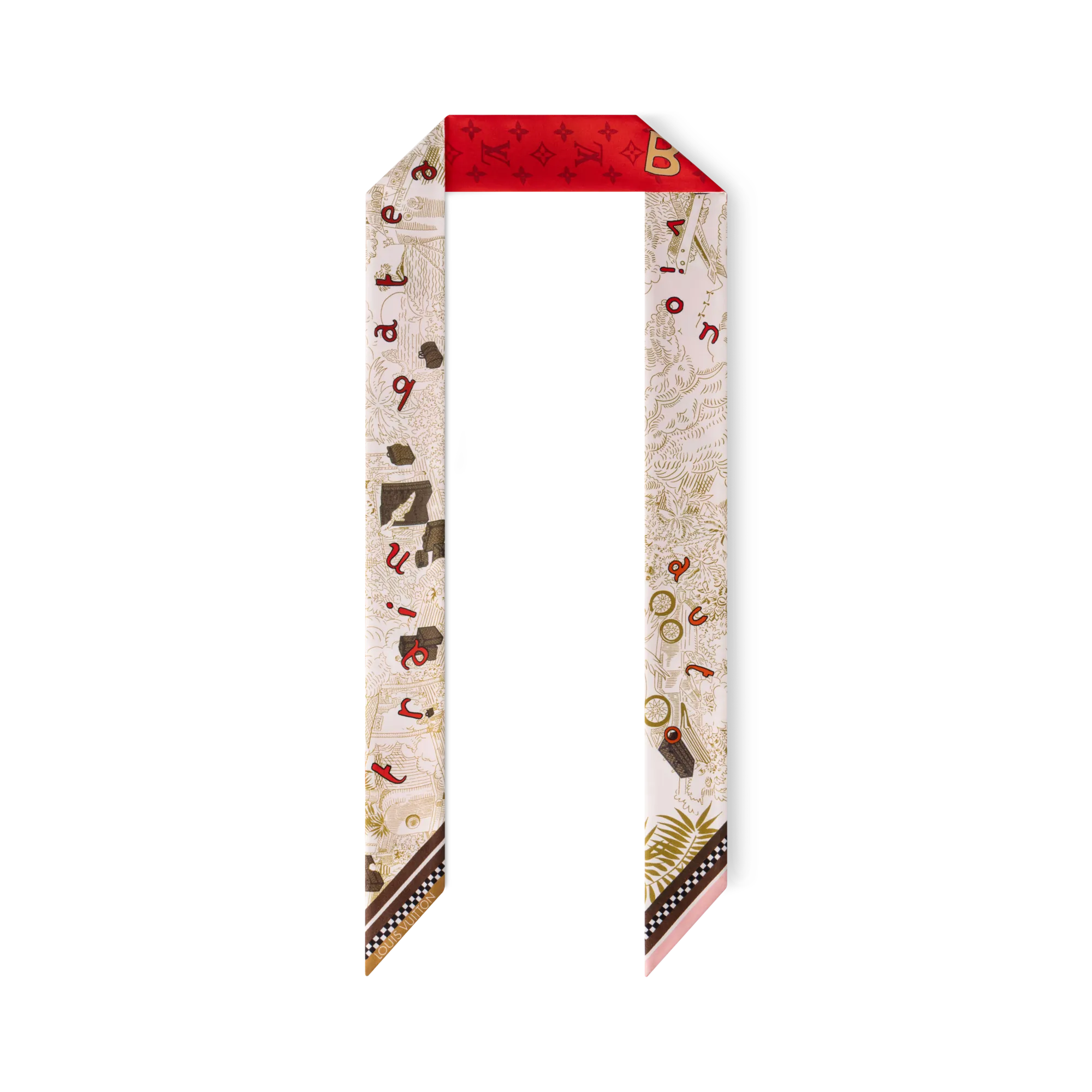 Louis Vuitton Bon Voyage BB Bandeau Silk - Women - Accessories M96469 Red