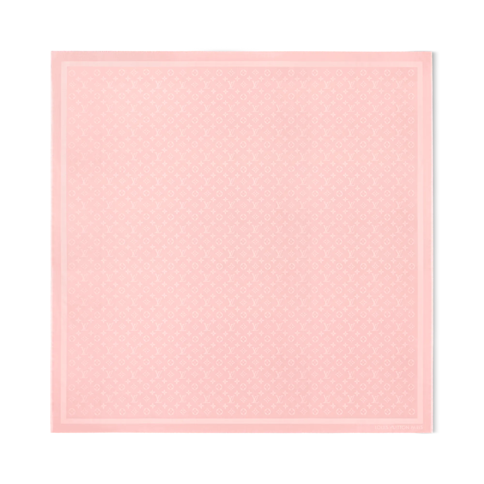 Louis Vuitton Monogram Classic Shawl Wool - Women - Accessories M96988 Pink