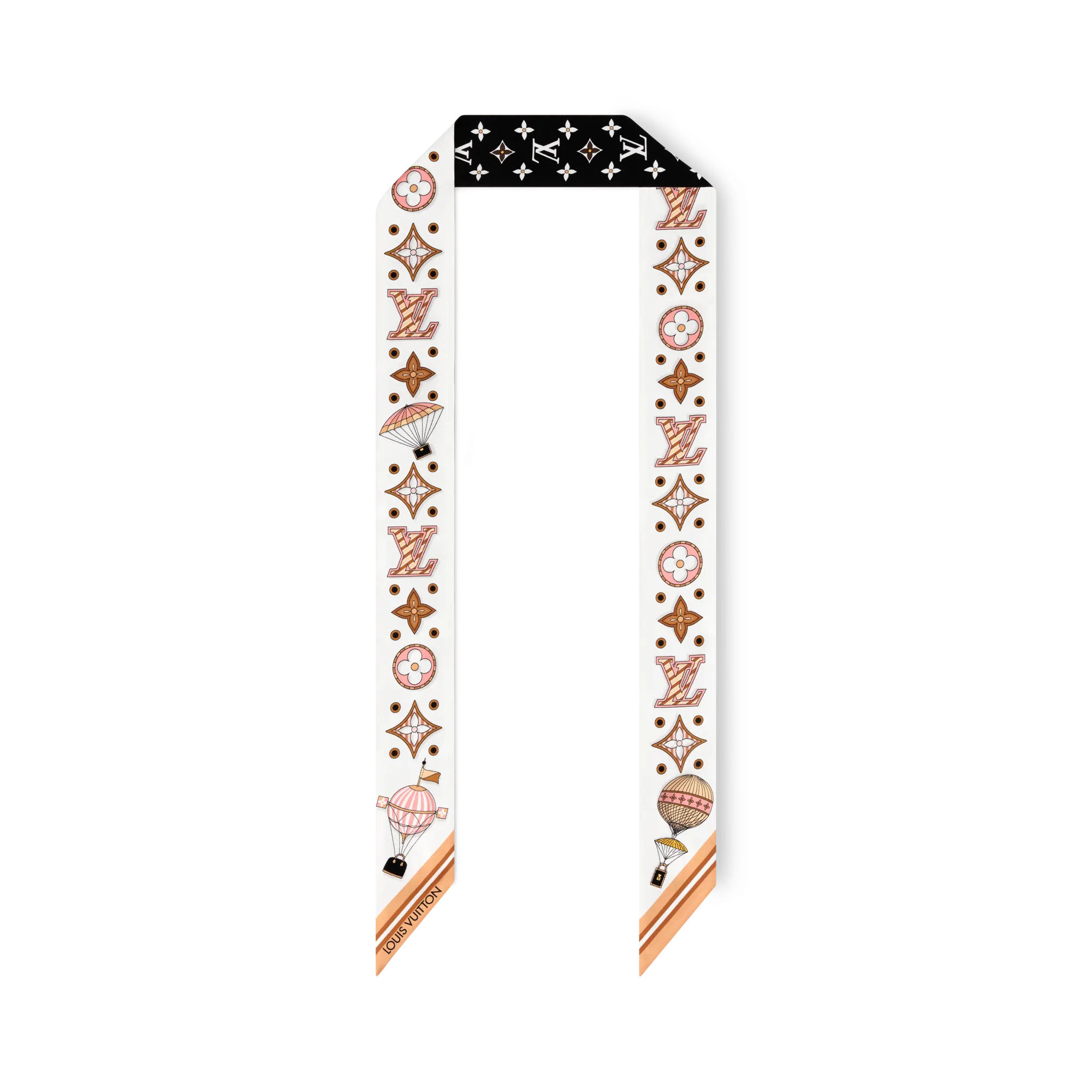 Louis Vuitton From The Cloud BB Bandeau Silk - Women - Accessories M97212 Black