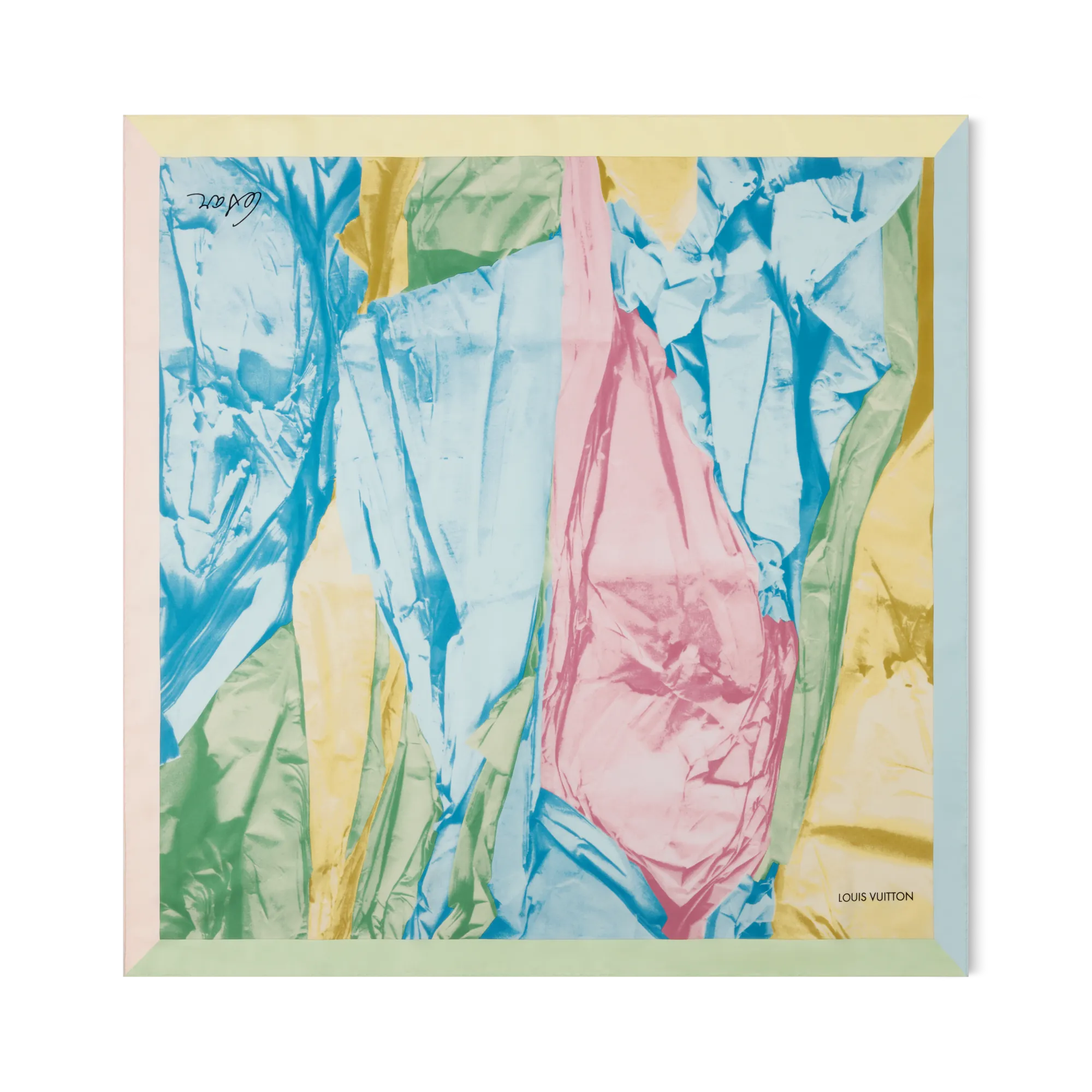 Louis Vuitton Impressions Mélées Square 90 Silk - Women - Accessories M97216 Multicolour