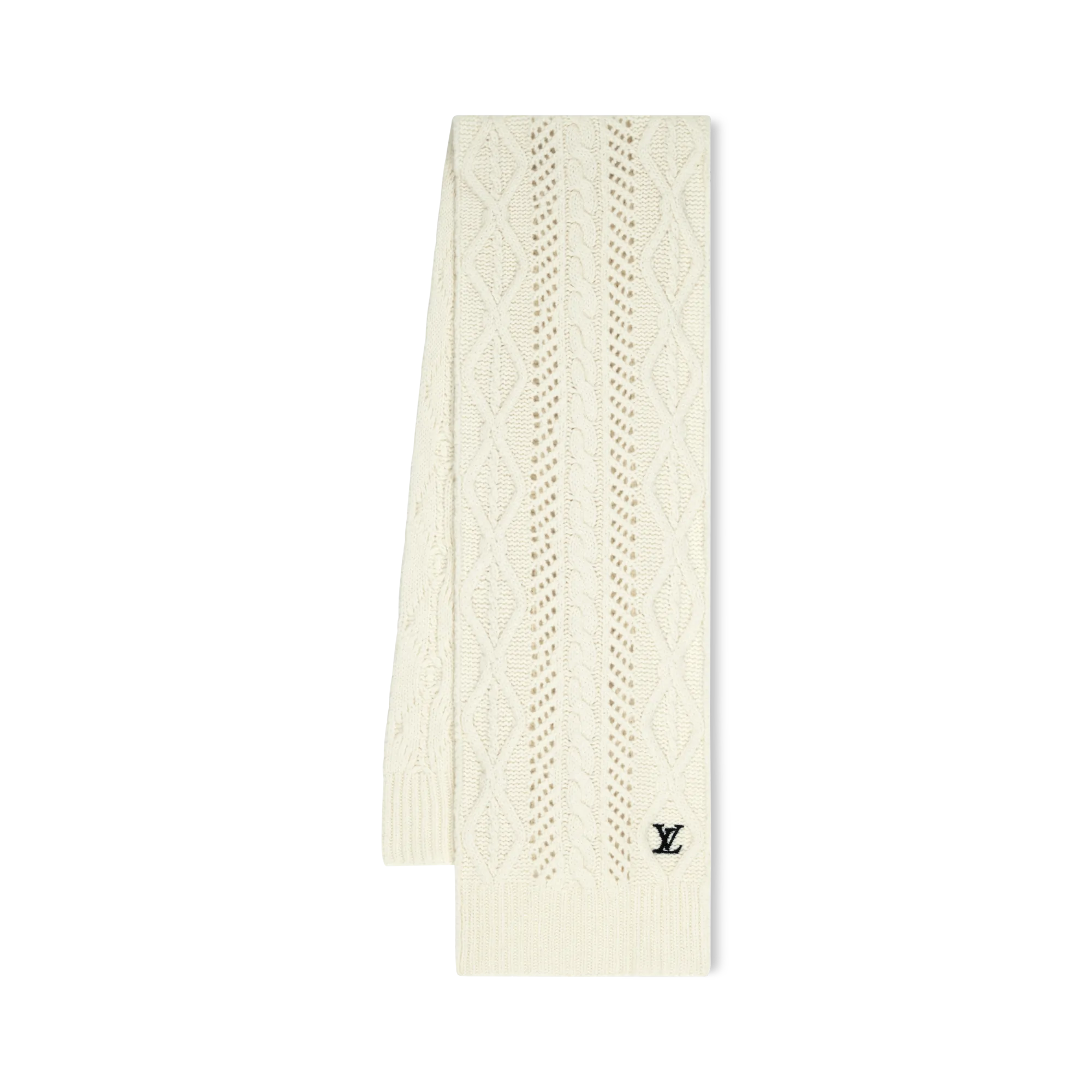 Louis Vuitton LV Holiday Scarf Cashmere - Women - Accessories M97261 Beige