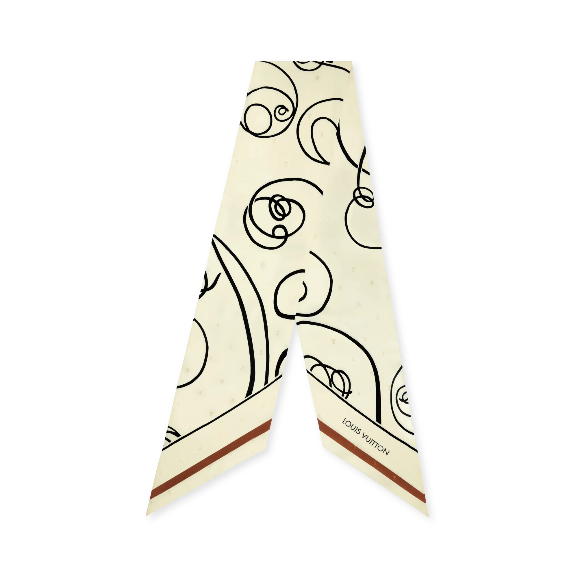 Louis Vuitton Chemin Faisant By Andree Putman Lavalliere Silk - Women - Accessories M97536 White