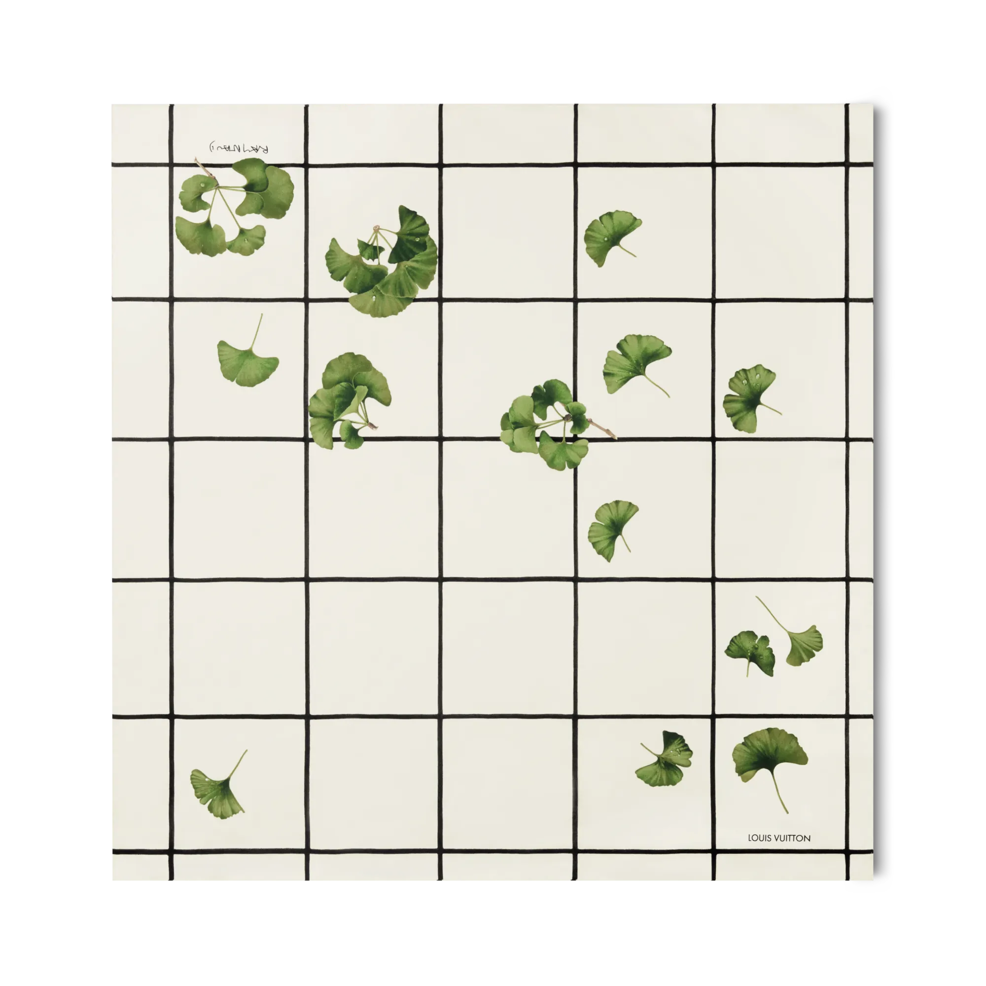 Louis Vuitton Printemps By Jean - Pierre Raynaud Square 90 Silk - Women - Accessories M97568 Green