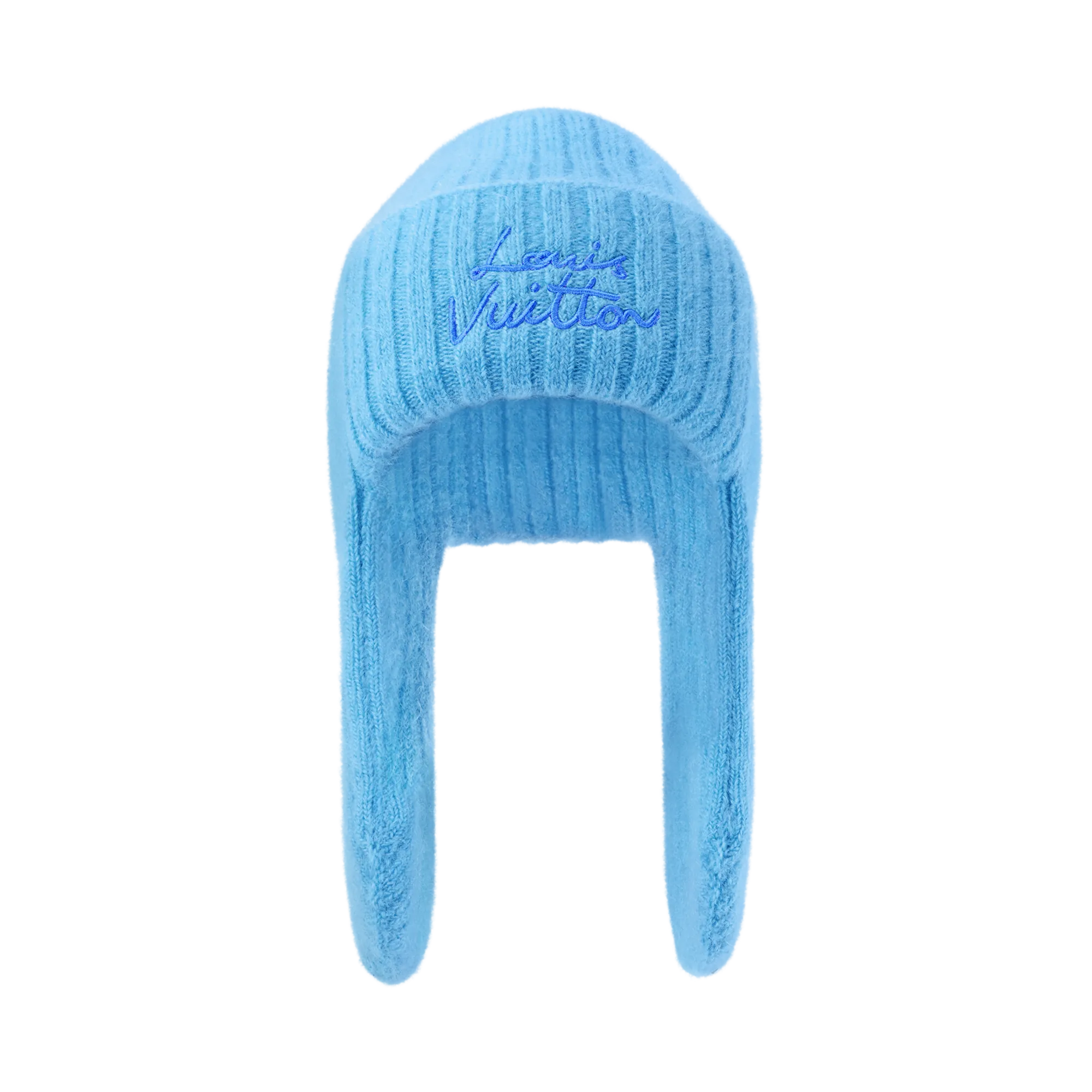 Louis Vuitton LV Script Beanie Mohair - Women - Accessories M97732 Blue