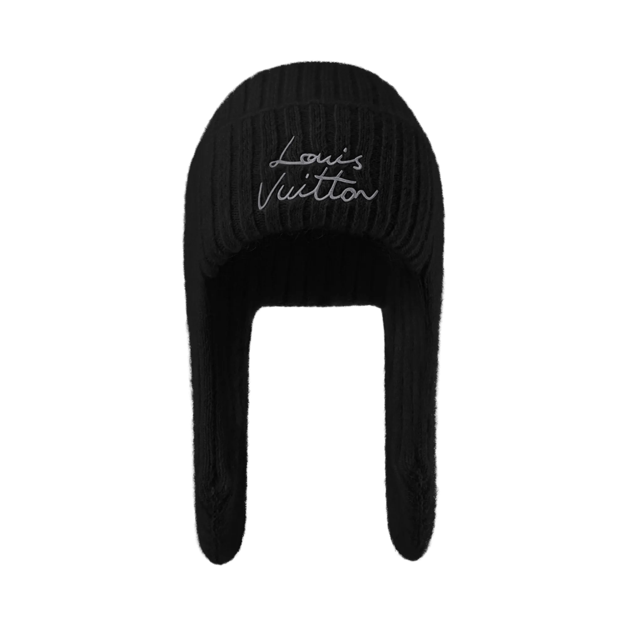 Louis Vuitton LV Script Beanie Mohair - Women - Accessories M97733 Black