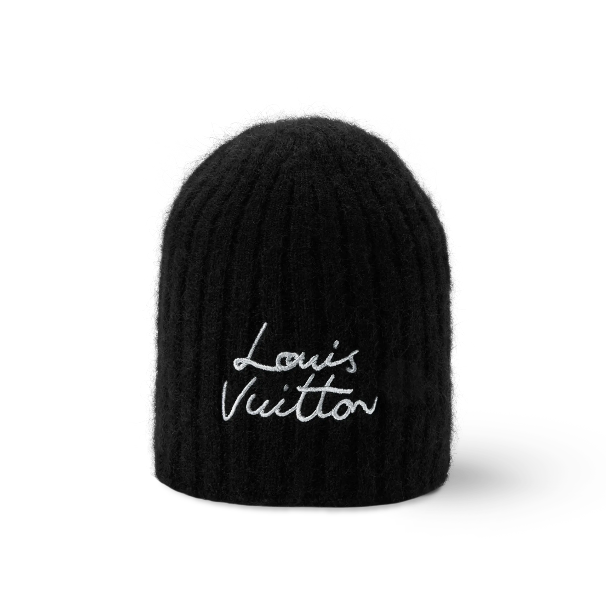 Louis Vuitton LV Script Beanie Mohair - Women - Accessories M97804 Black