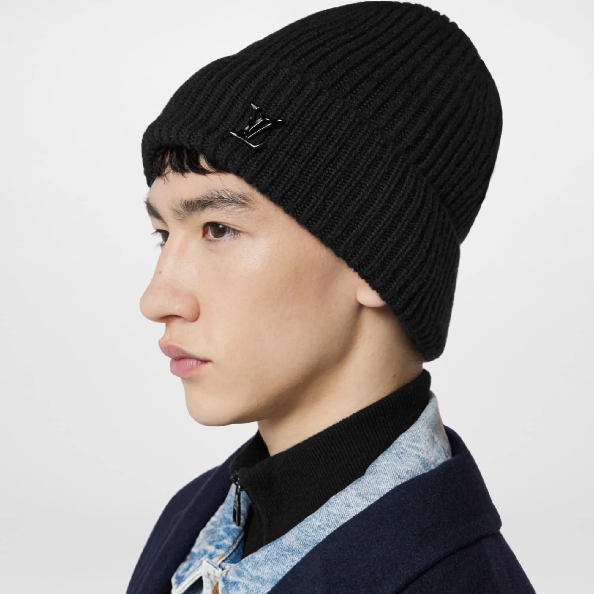 Louis Vuitton LV Ahead Beanie S00 - Men - Accessories MP3246 Black