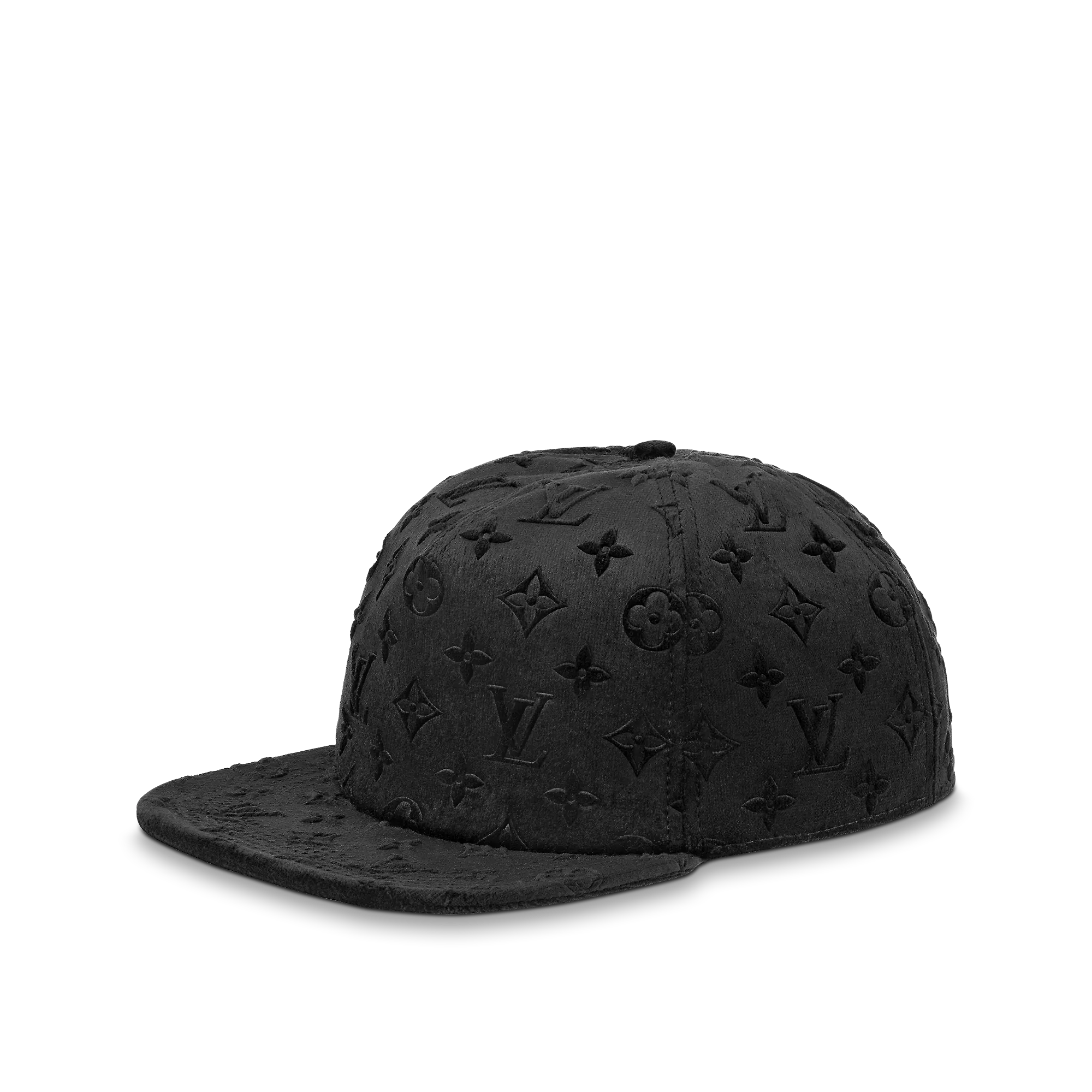 Louis Vuitton Monogram Velvet Cap S00 - Men - Accessories MP3409 Black