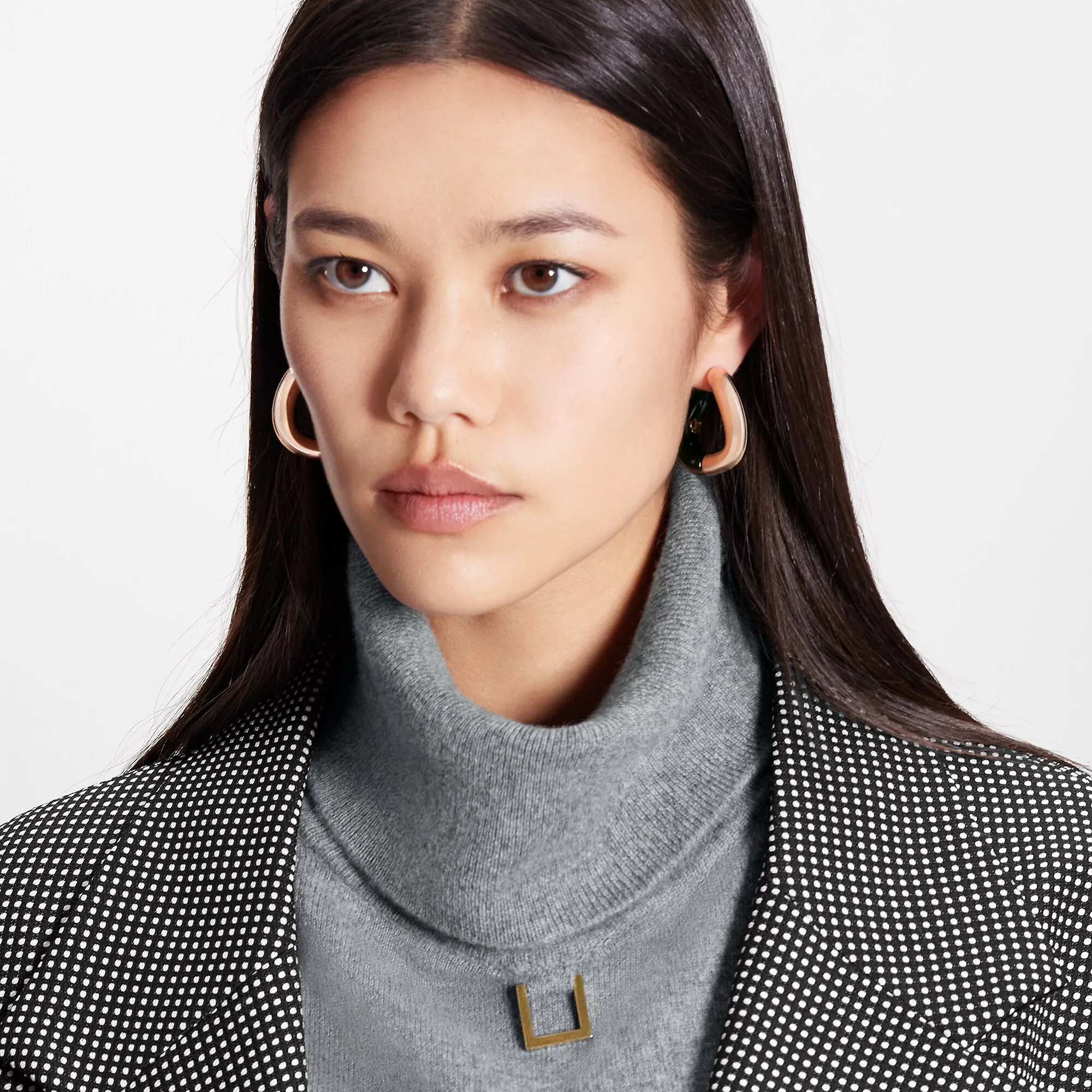 Louis Vuitton Wave Hoops Earrings S00 - Women - Accessories MP3440 Pink