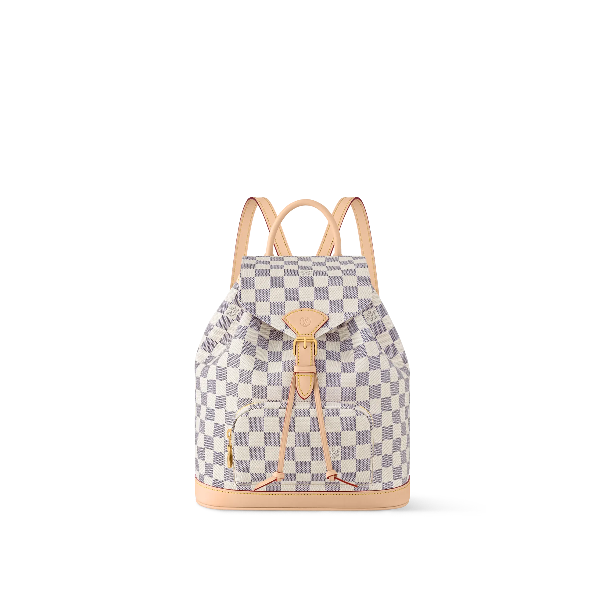 Louis Vuitton Montsouris PM Coated Canvas - Bags and Wallets - Women's Bags N00120 Azur