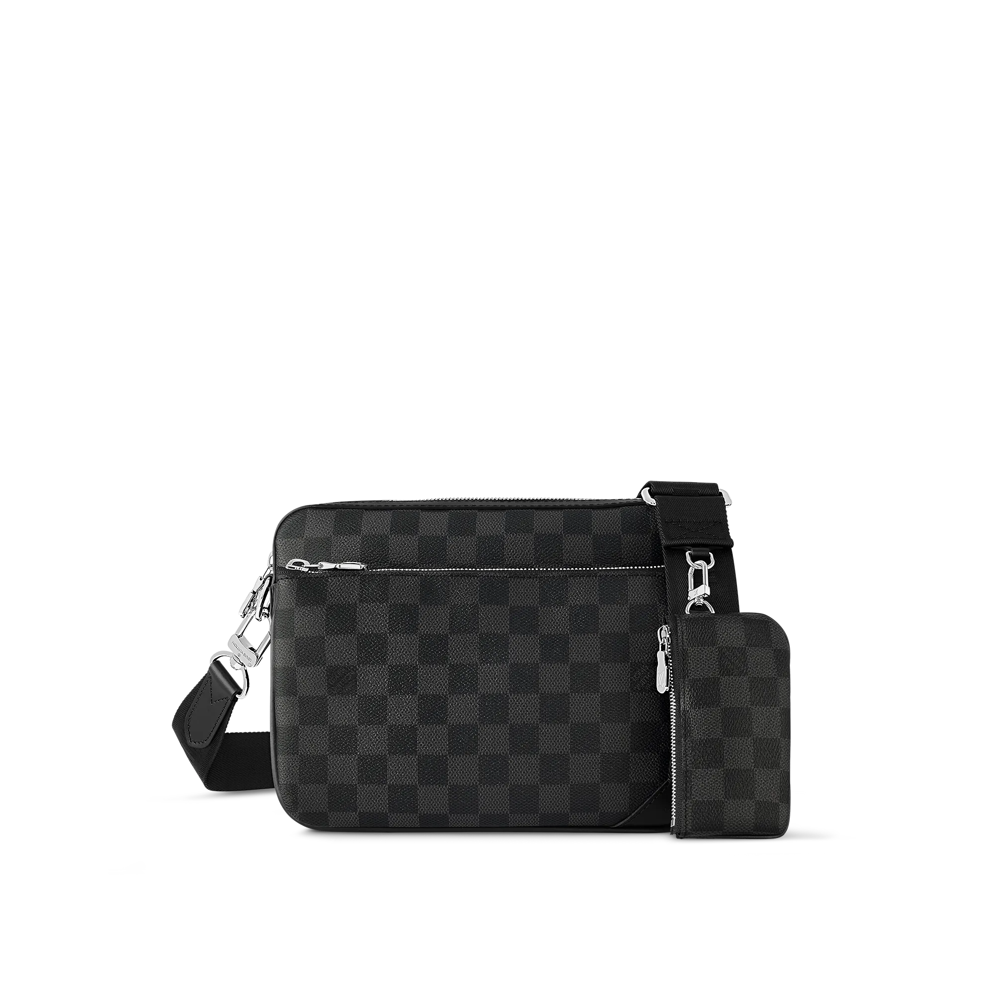 Louis Vuitton Trio Messenger Damier Graphite Canvas - gifts - Family Month Gift Guide N40519