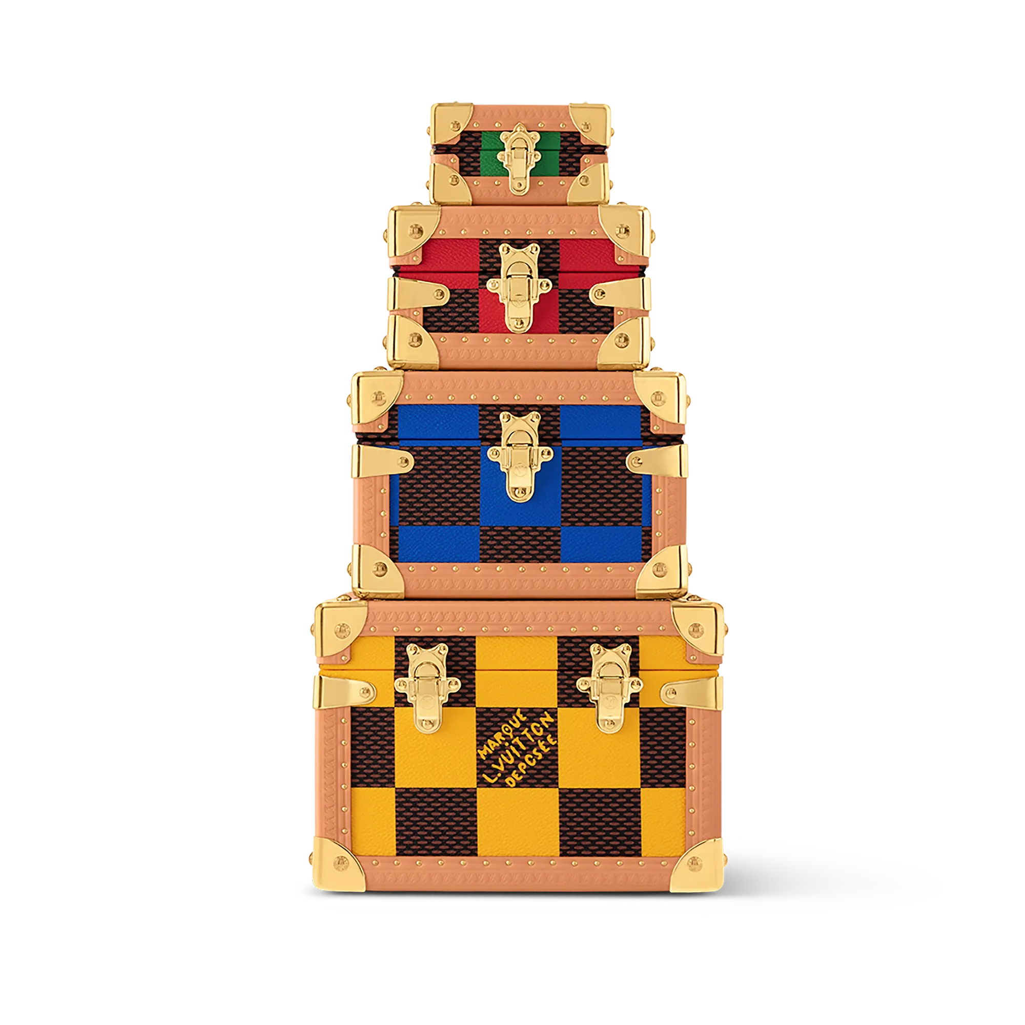 Louis Vuitton Malle Pyramide Damier Pop Mutlicolor Damier Other - New - For Men N40616