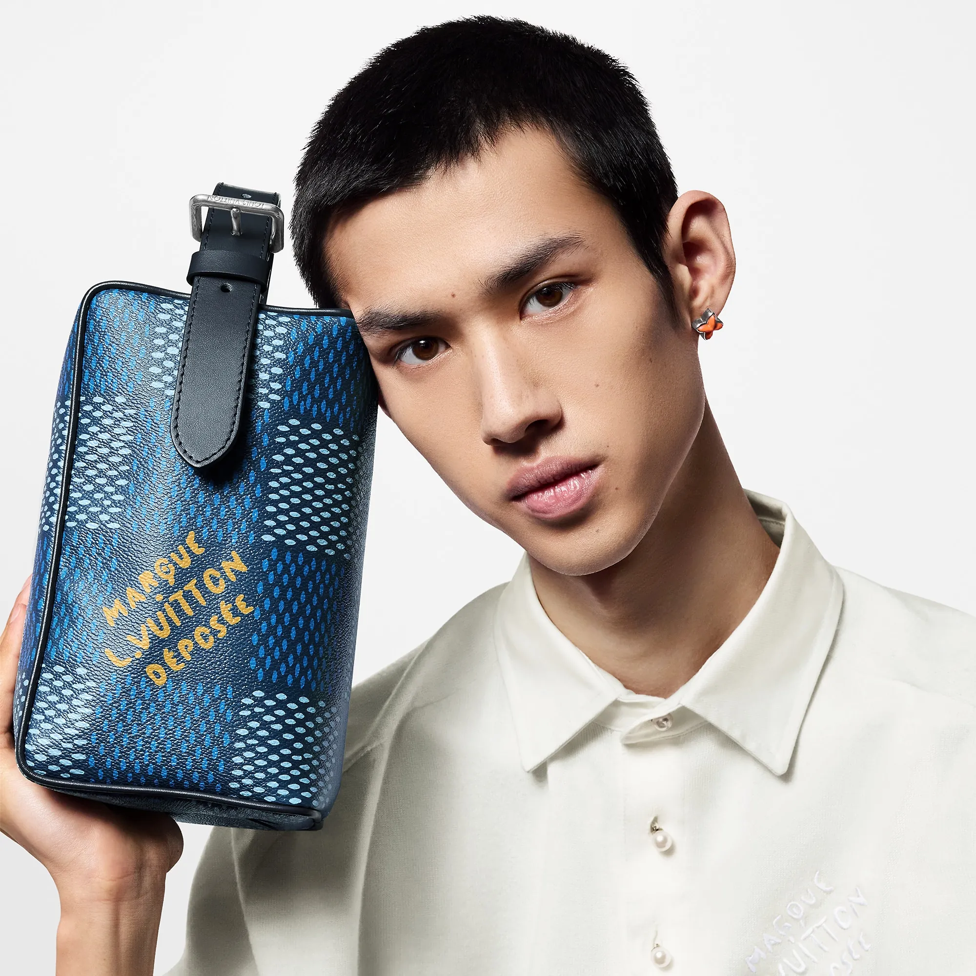 Louis Vuitton Locker Dopp Kit Damier Other - Men - Travel N40747