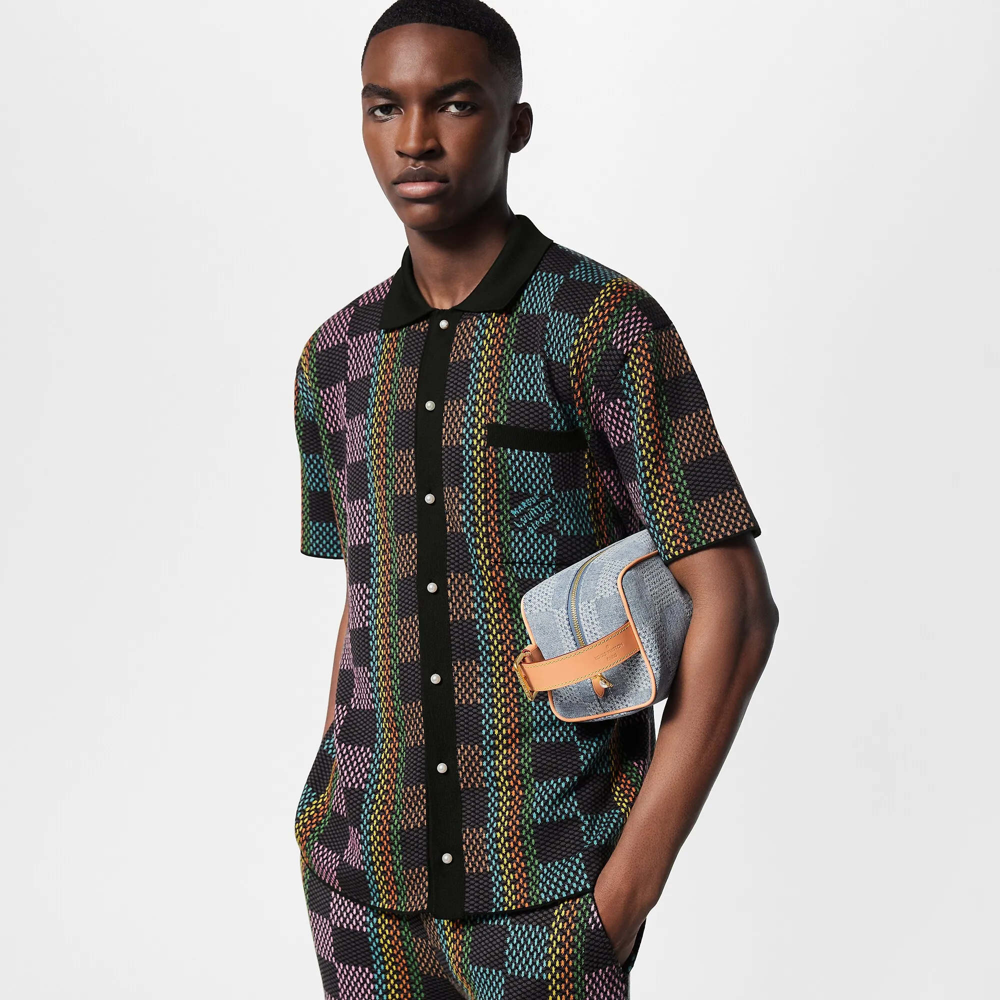 Louis Vuitton Locker Dopp Kit Damier Other - Men - Travel N40753