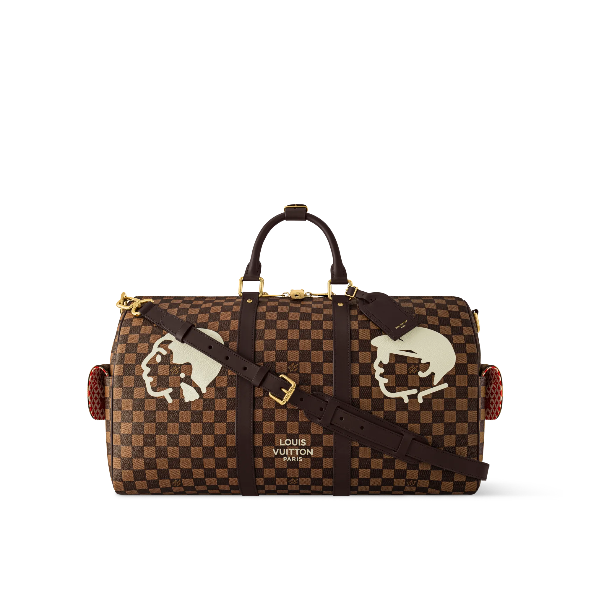 Louis Vuitton Keepall Bandoulière 50 Coated canvas - Bags and Wallets - Men's Bags N40799 Brown