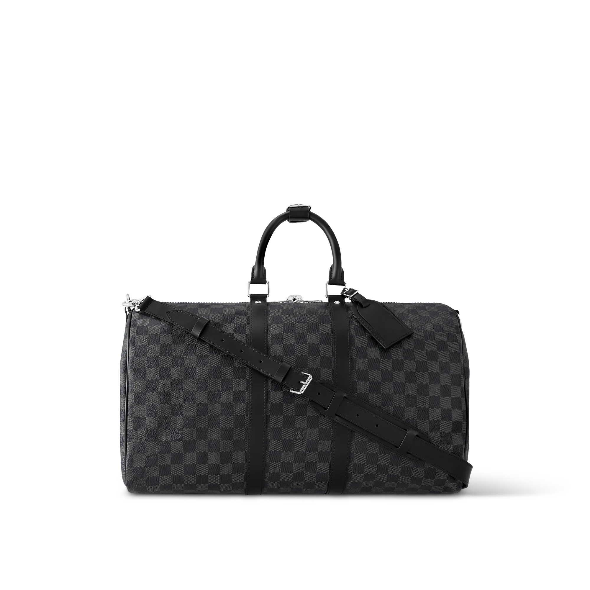 Louis Vuitton Keepall Bandoulière 45 Coated canvas - Men - Travel N41418 Grey